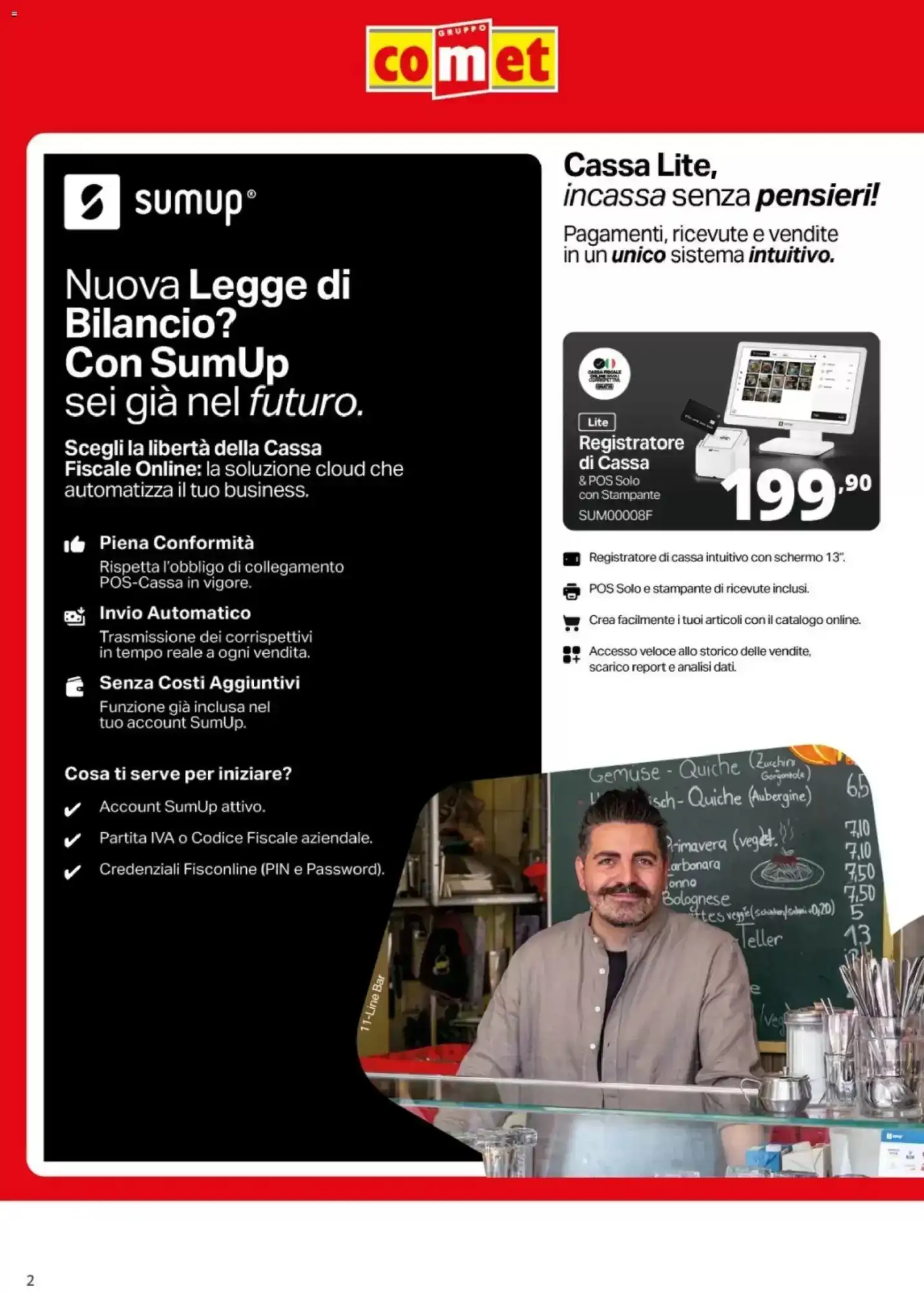 Volantino Comet Volantino Comet pagina 2