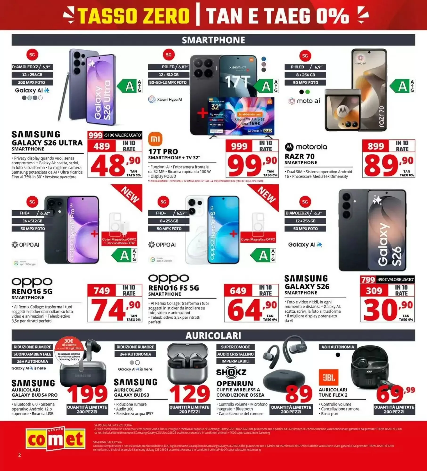 Volantino Comet Volantino Comet pagina 2