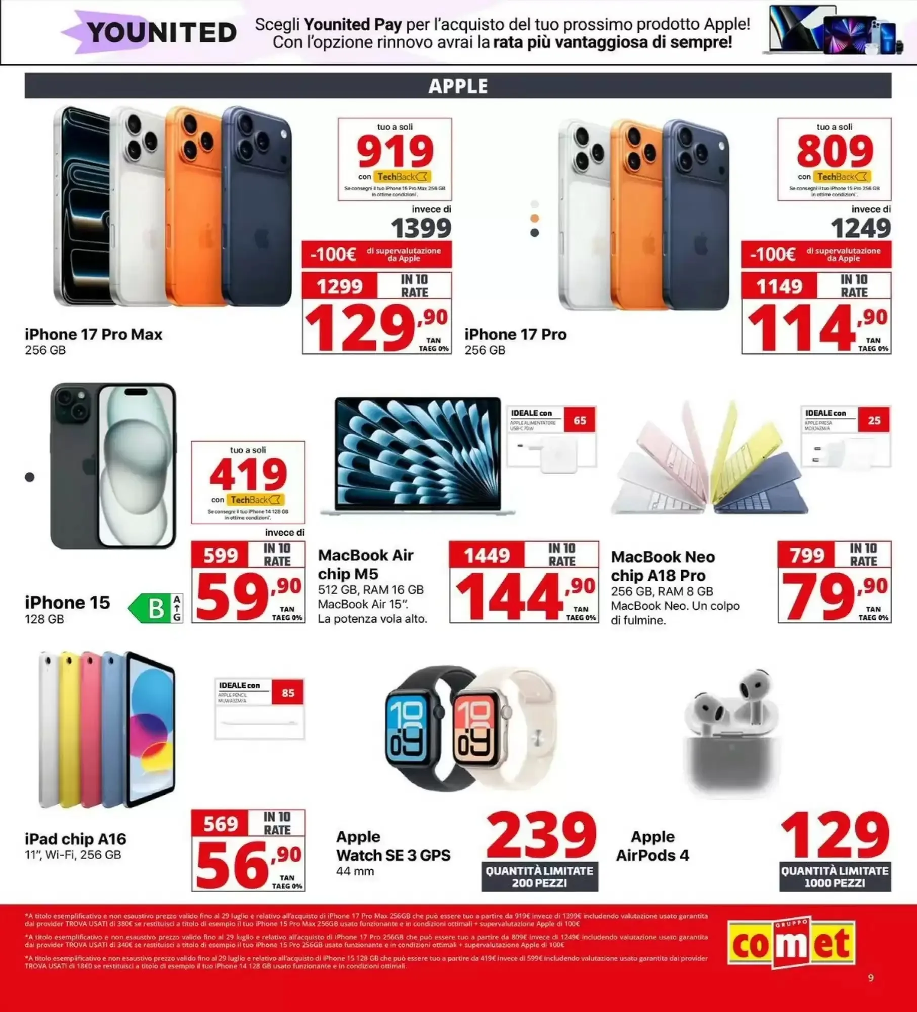 Volantino Comet Volantino Comet pagina 9