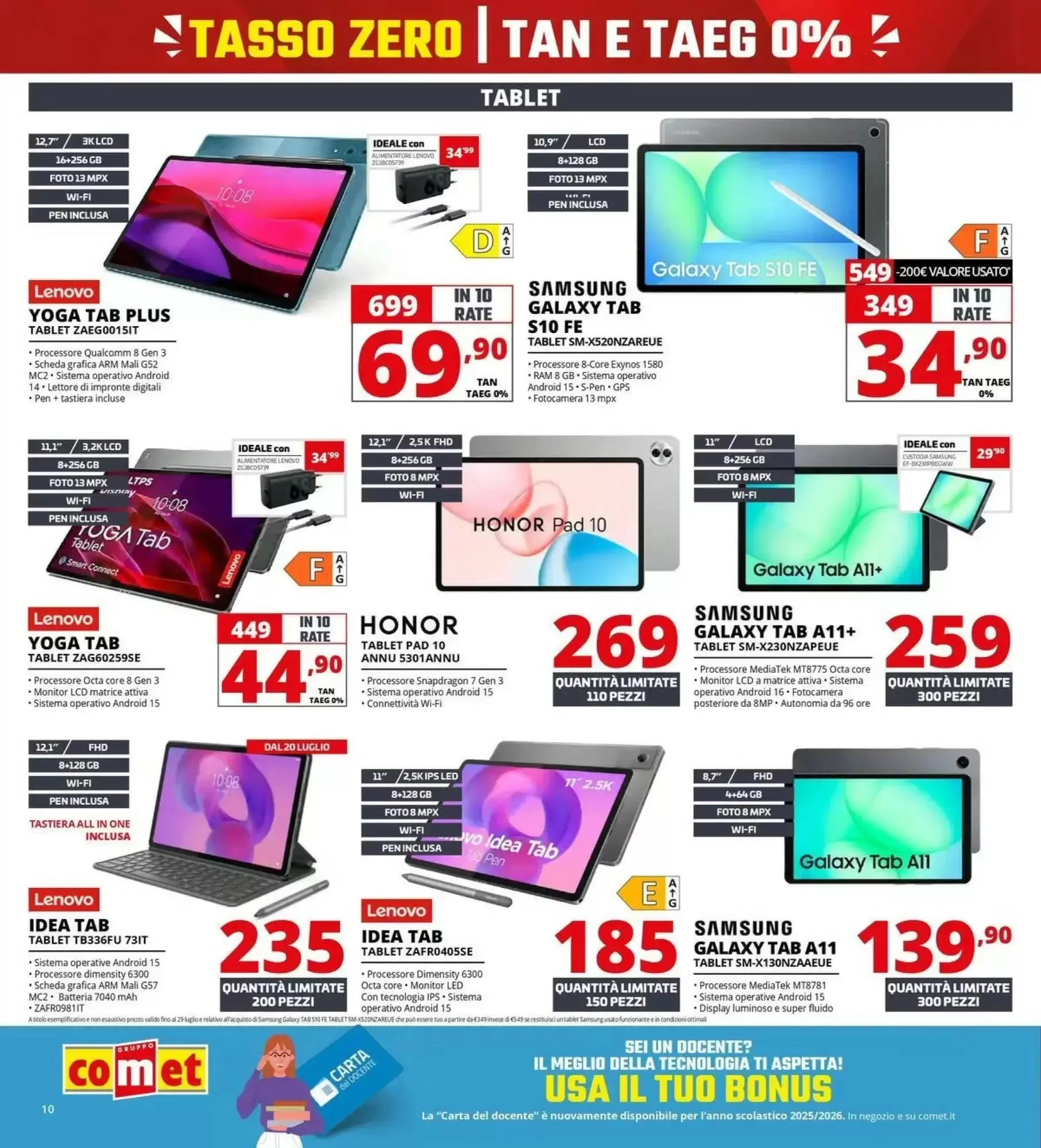 Volantino Comet Volantino Comet pagina 10