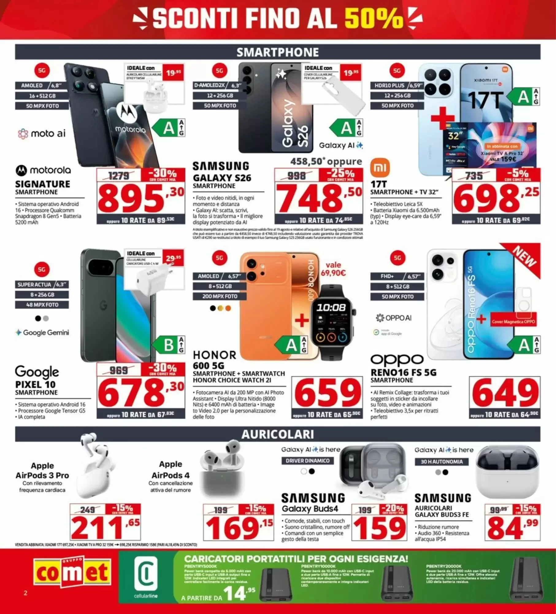 Volantino Comet Volantino Comet pagina 2