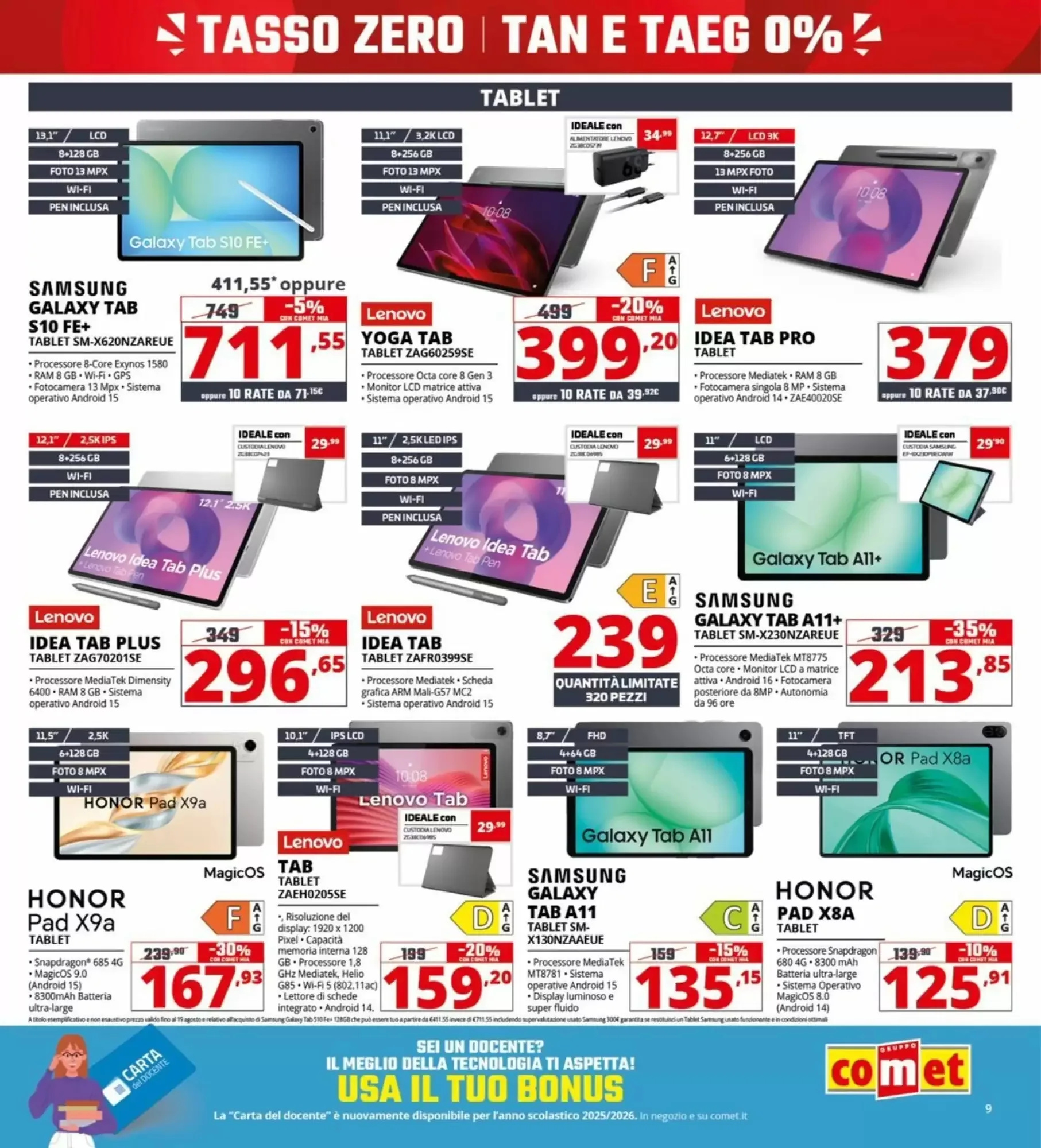 Volantino Comet Volantino Comet pagina 9