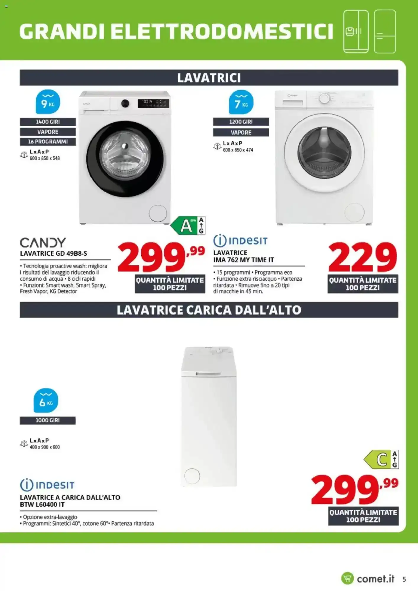 Volantino Comet Volantino Comet pagina 5
