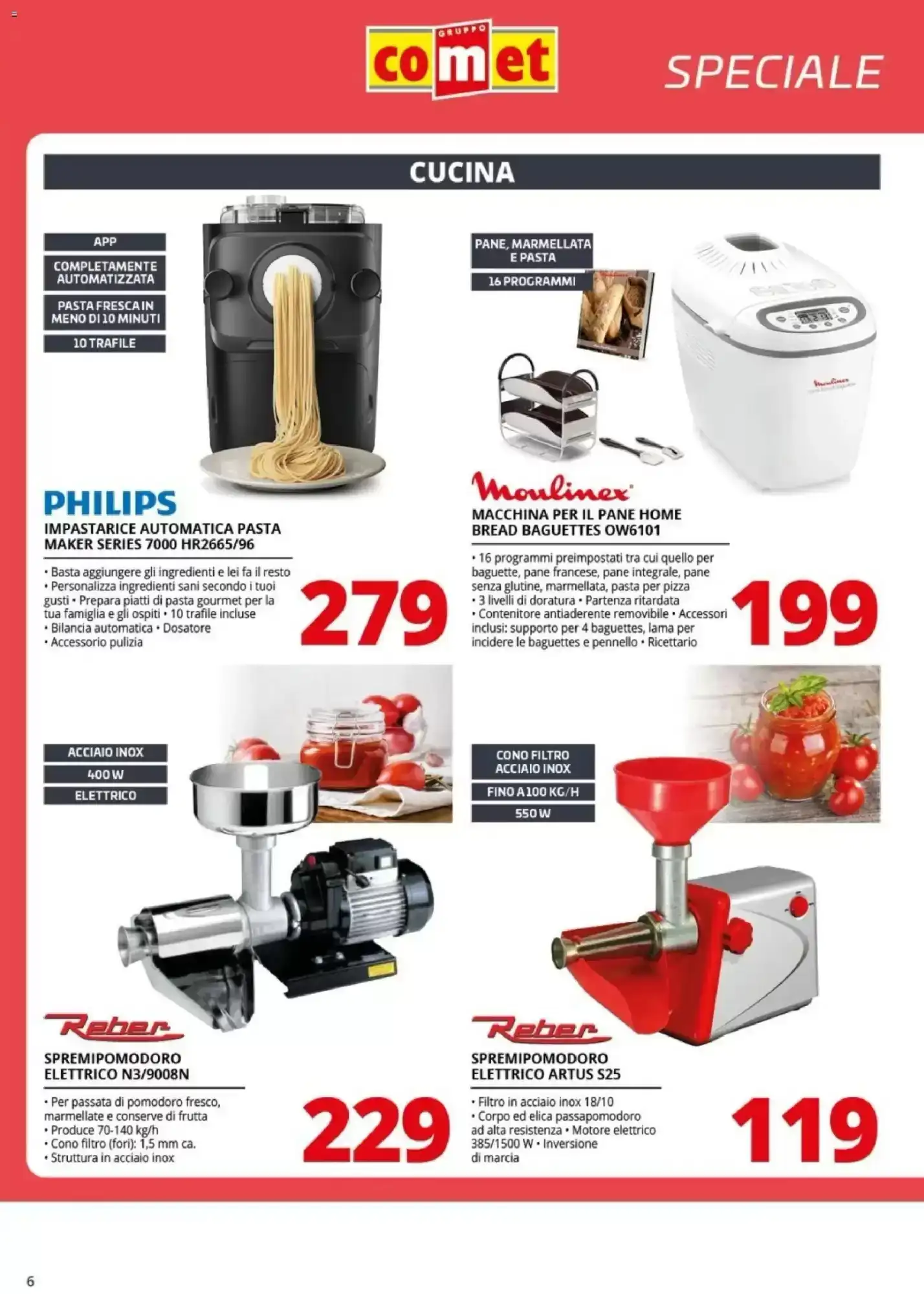 Volantino Comet Volantino Comet pagina 6