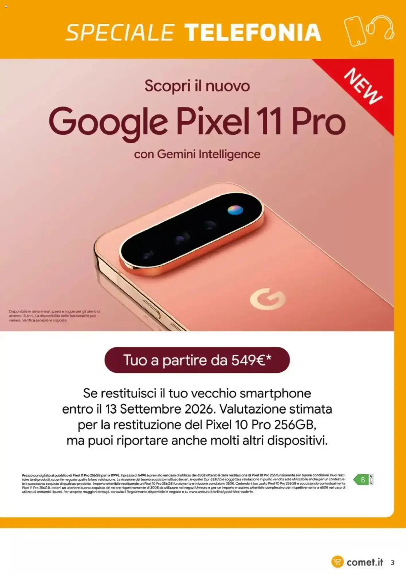 Volantino Comet Volantino Comet pagina 3