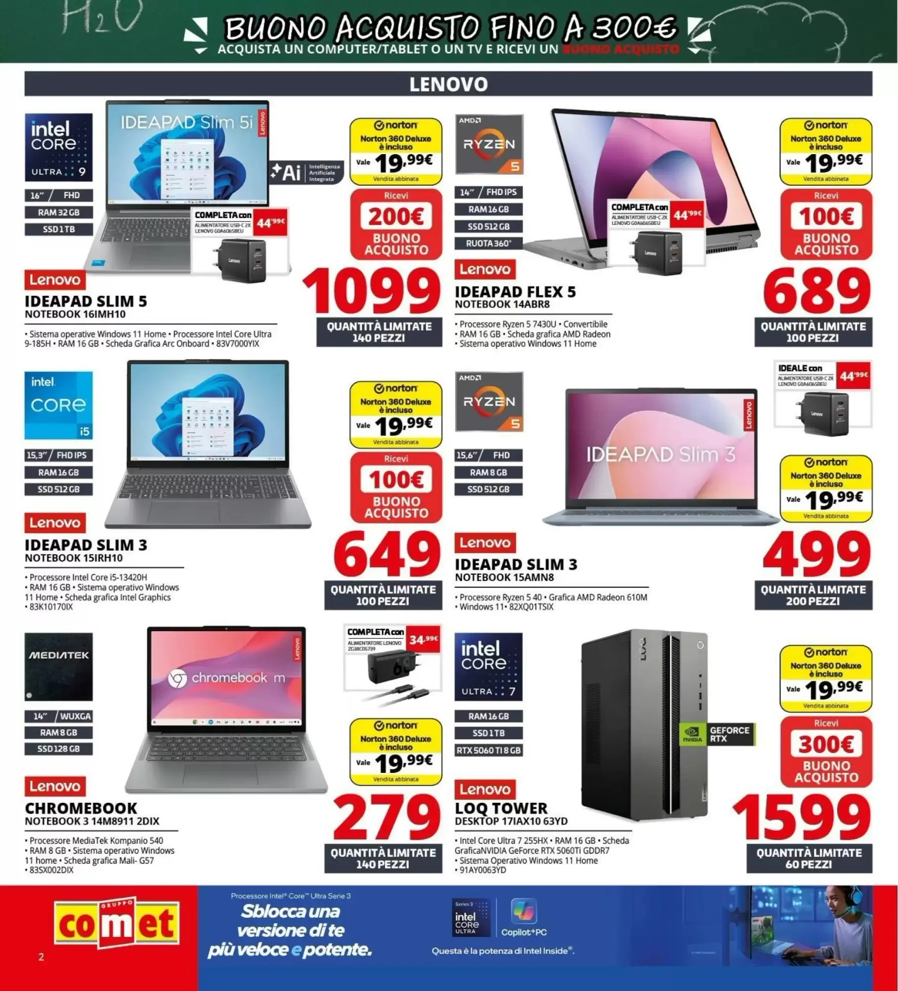 Volantino Comet Volantino Comet pagina 2