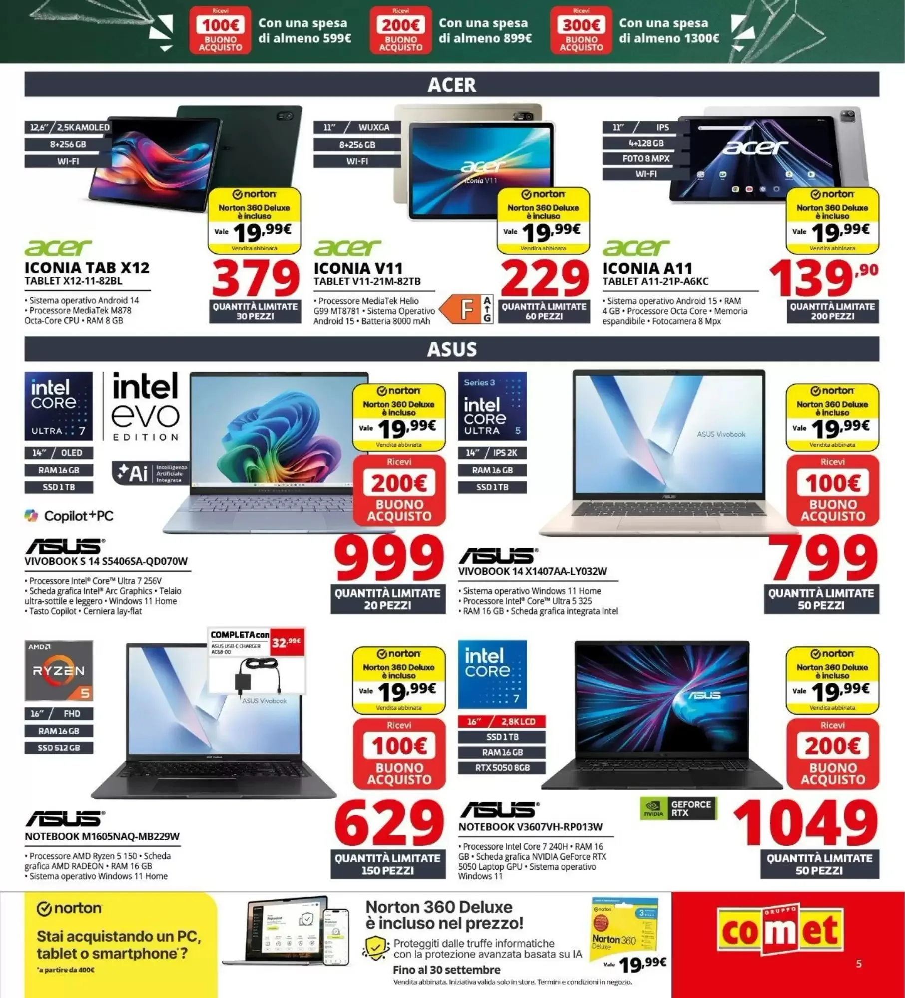 Volantino Comet Volantino Comet pagina 5
