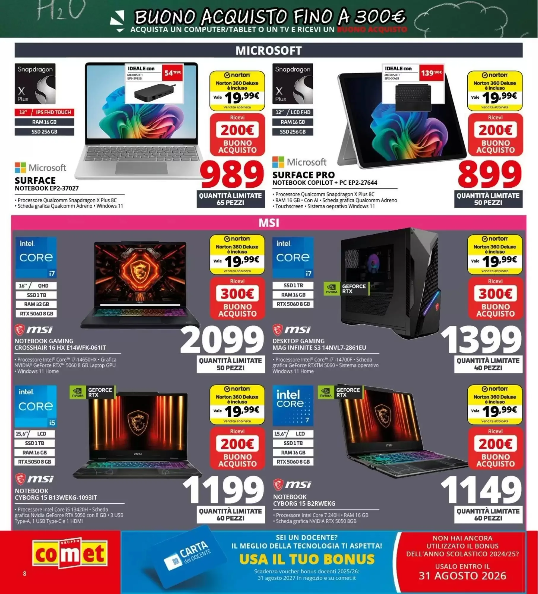 Volantino Comet Volantino Comet pagina 8