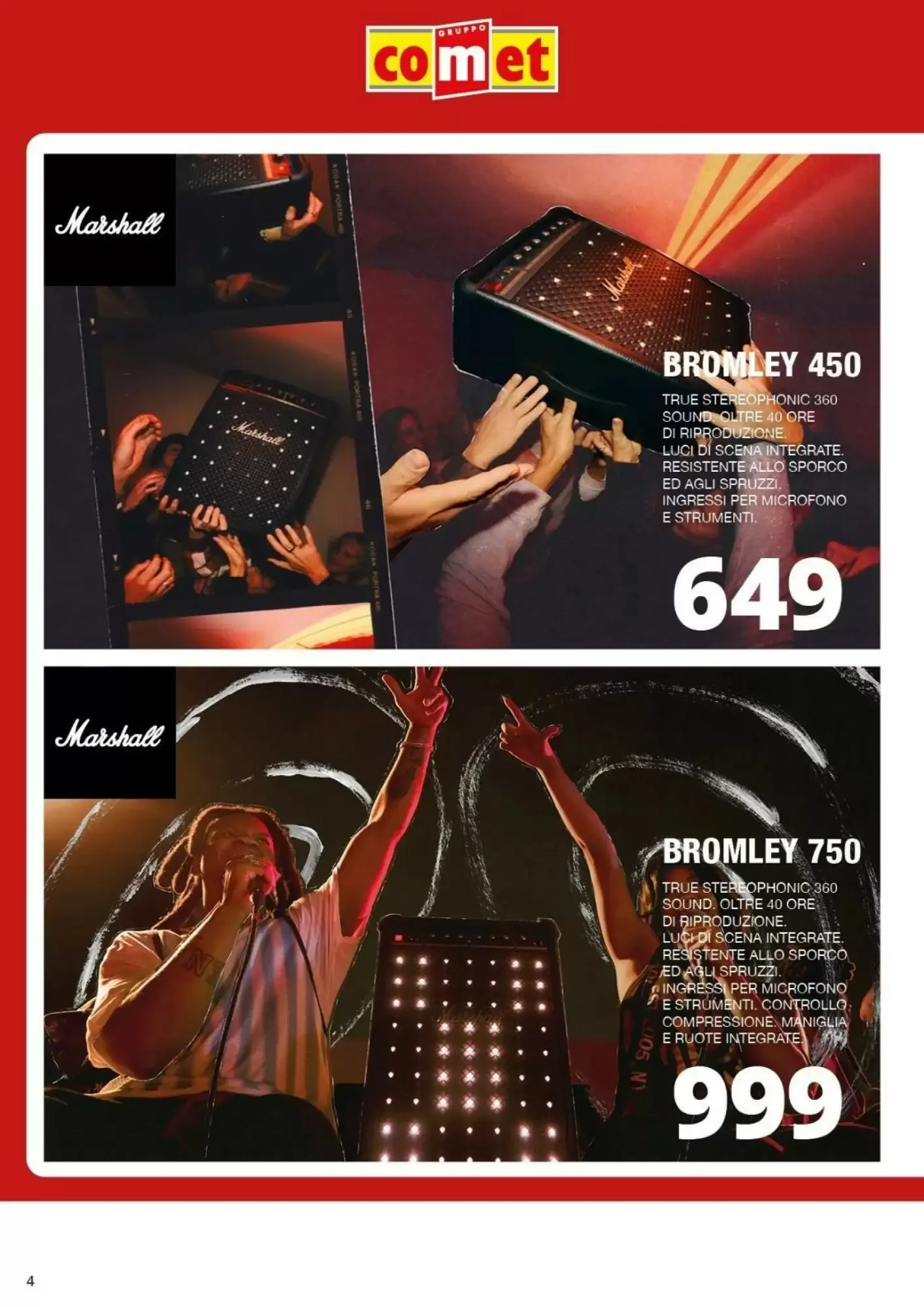 Volantino Comet Volantino Comet pagina 4