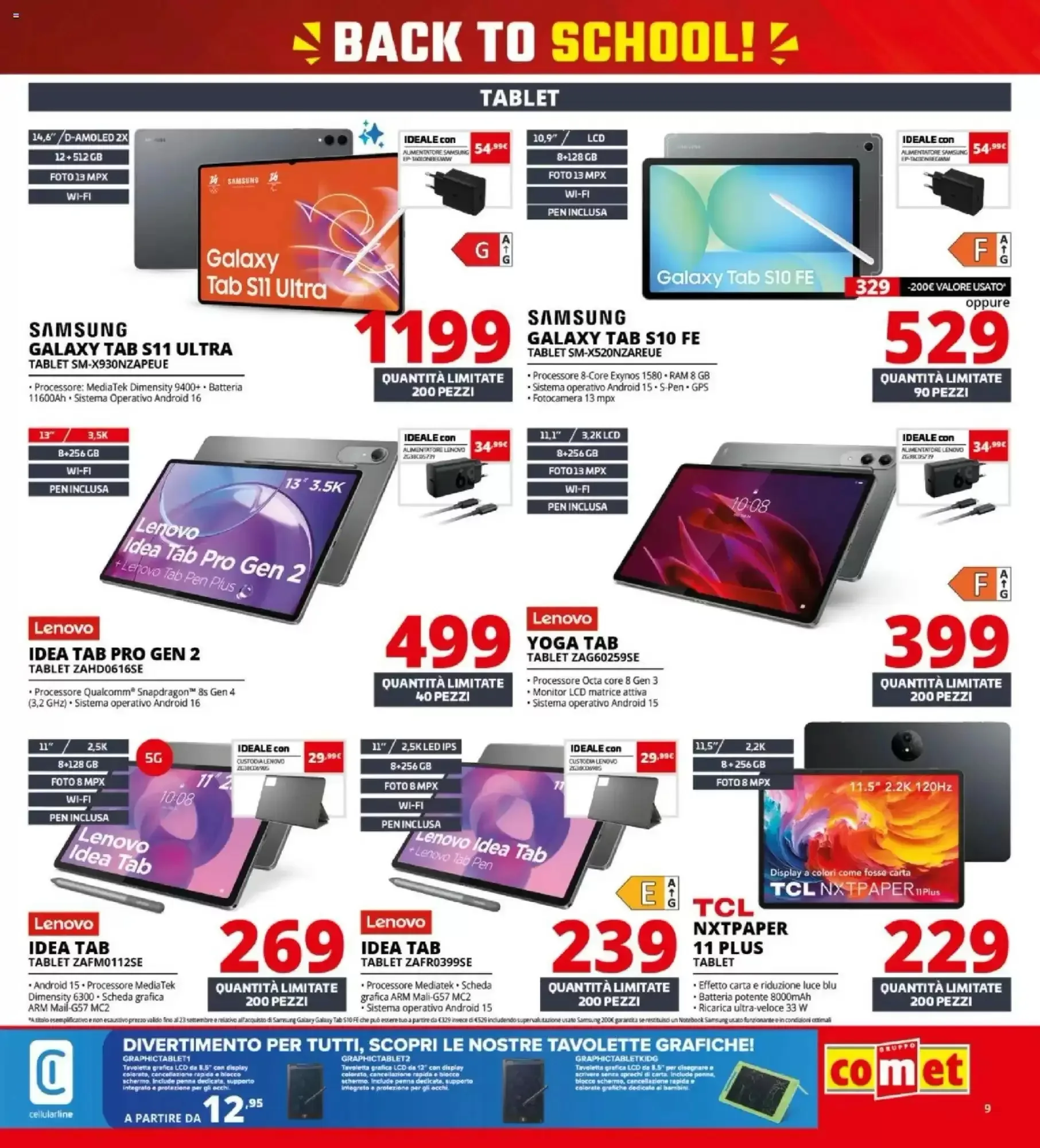 Volantino Comet Volantino Comet pagina 9