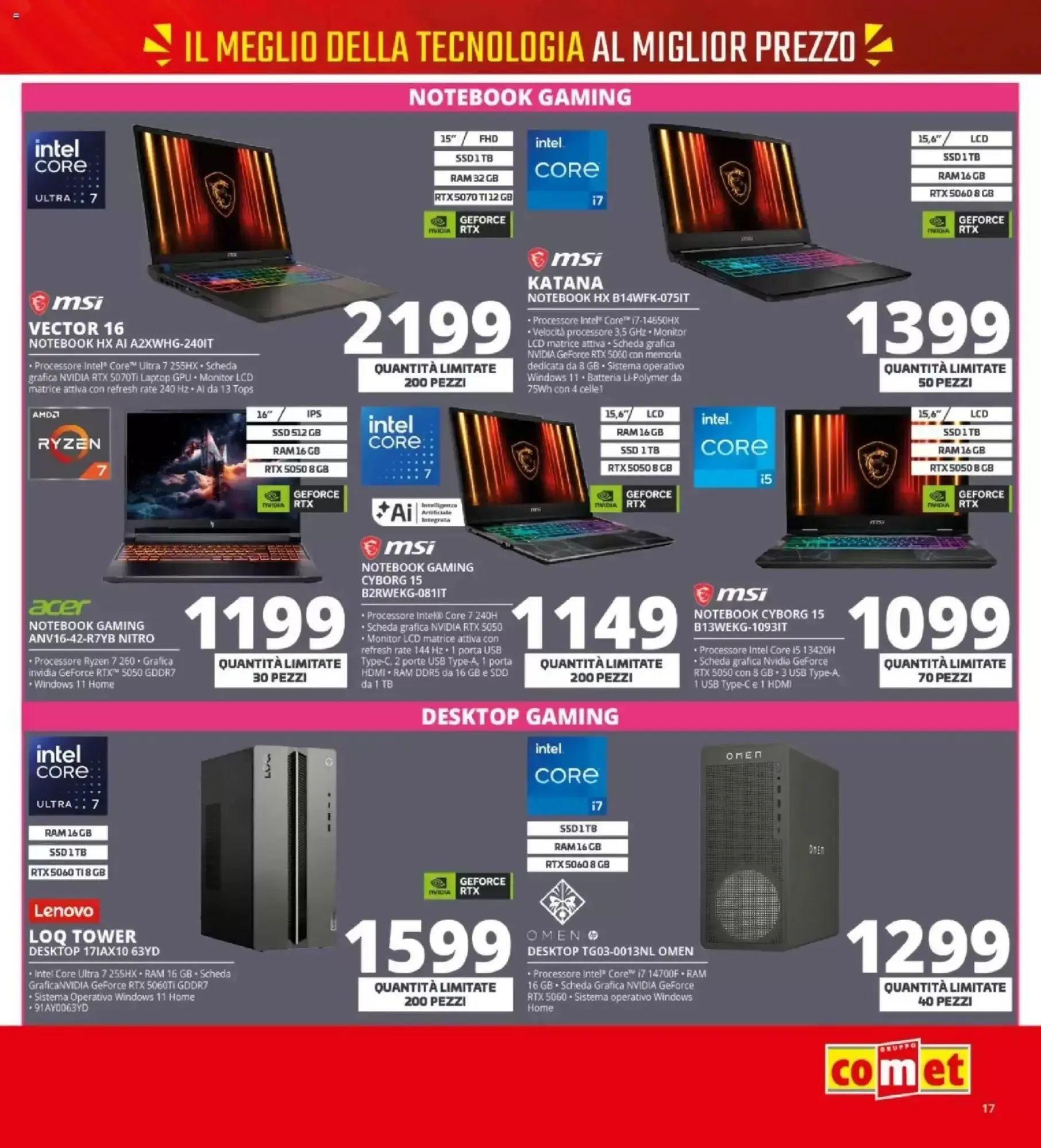 Volantino Comet Volantino Comet pagina 17