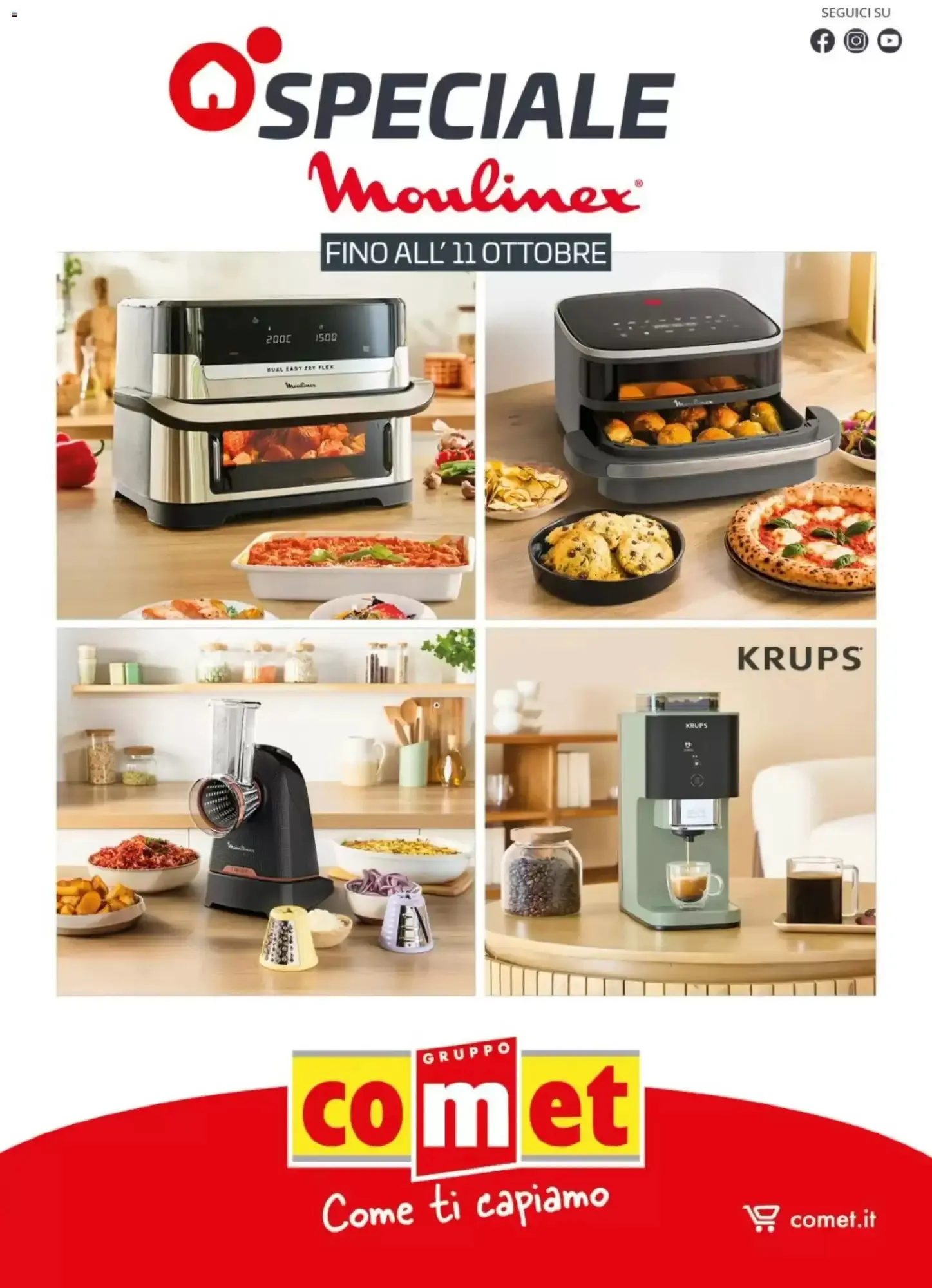 Copertina Comet - Volantino Comet