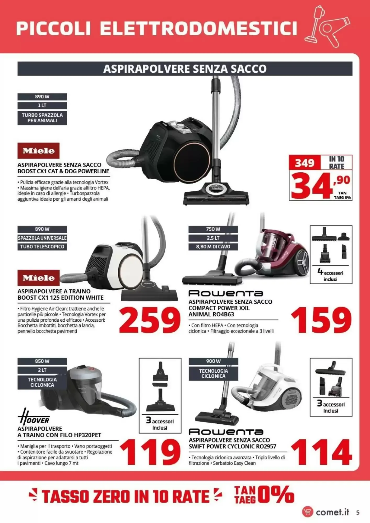 Volantino Comet Volantino Comet pagina 5