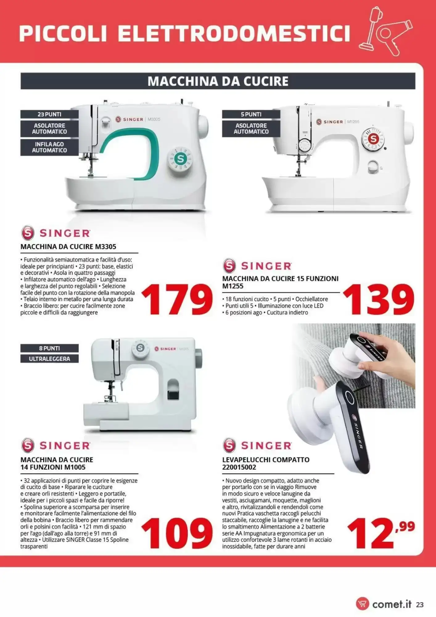 Volantino Comet Volantino Comet pagina 23
