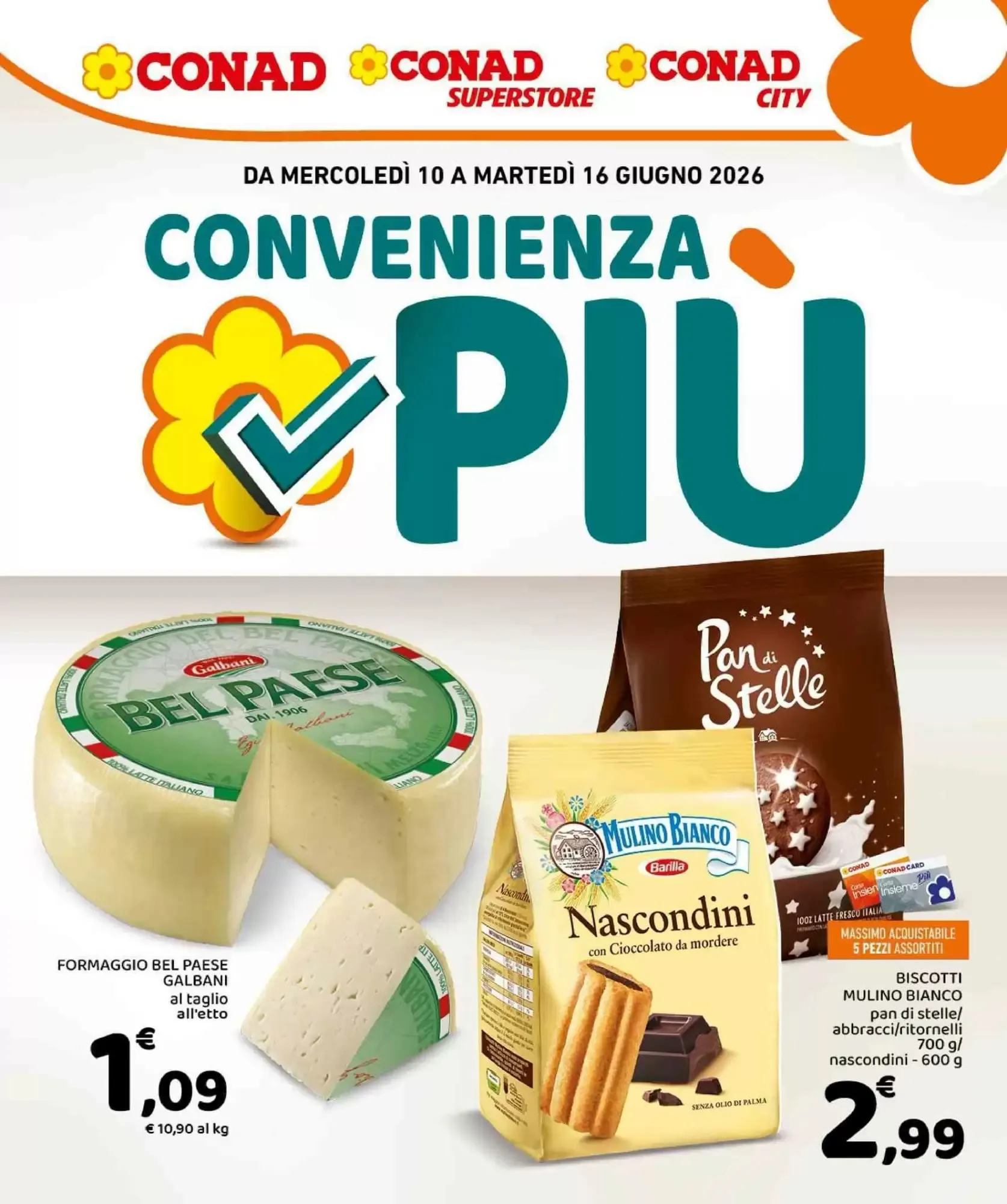 Copertina Conad City - Volantino Conad City