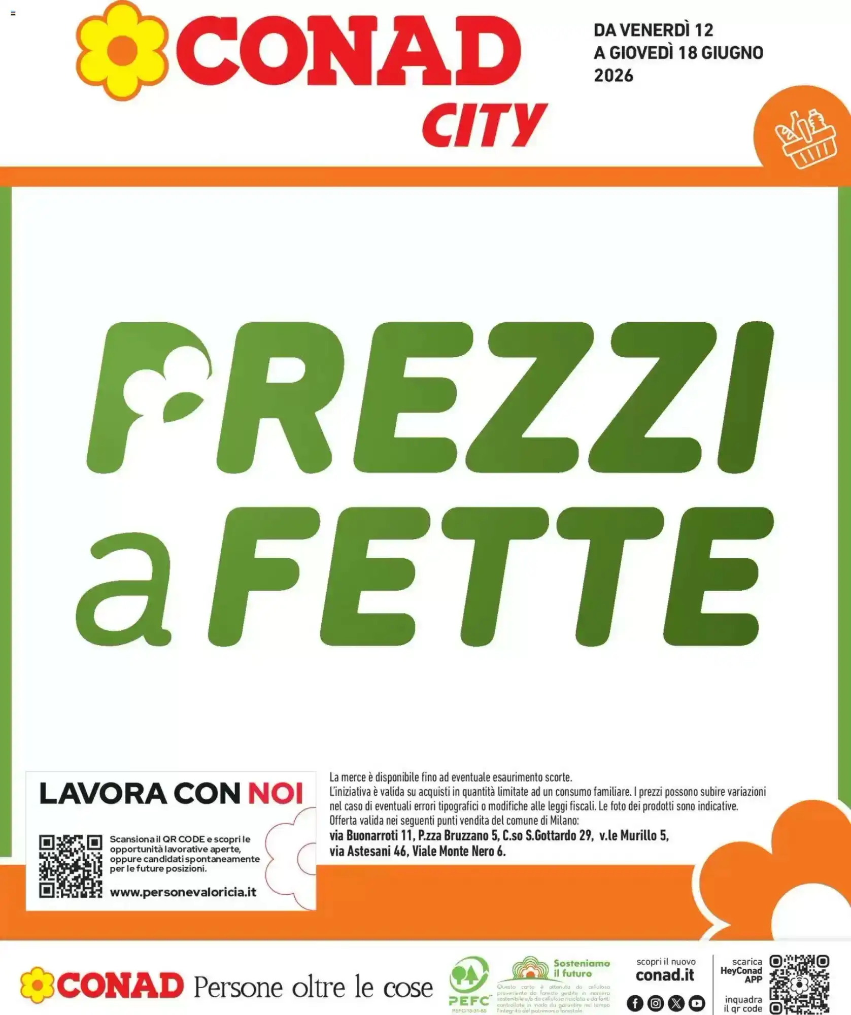 Copertina Conad City - Volantino Conad City