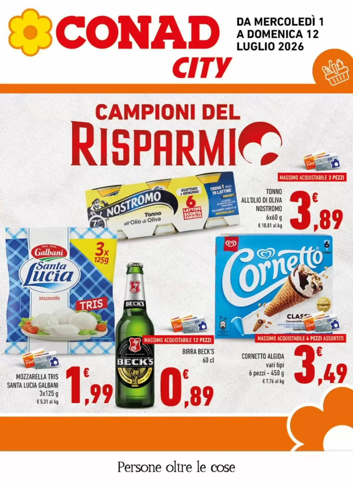 Copertina Conad City - Volantino Conad City