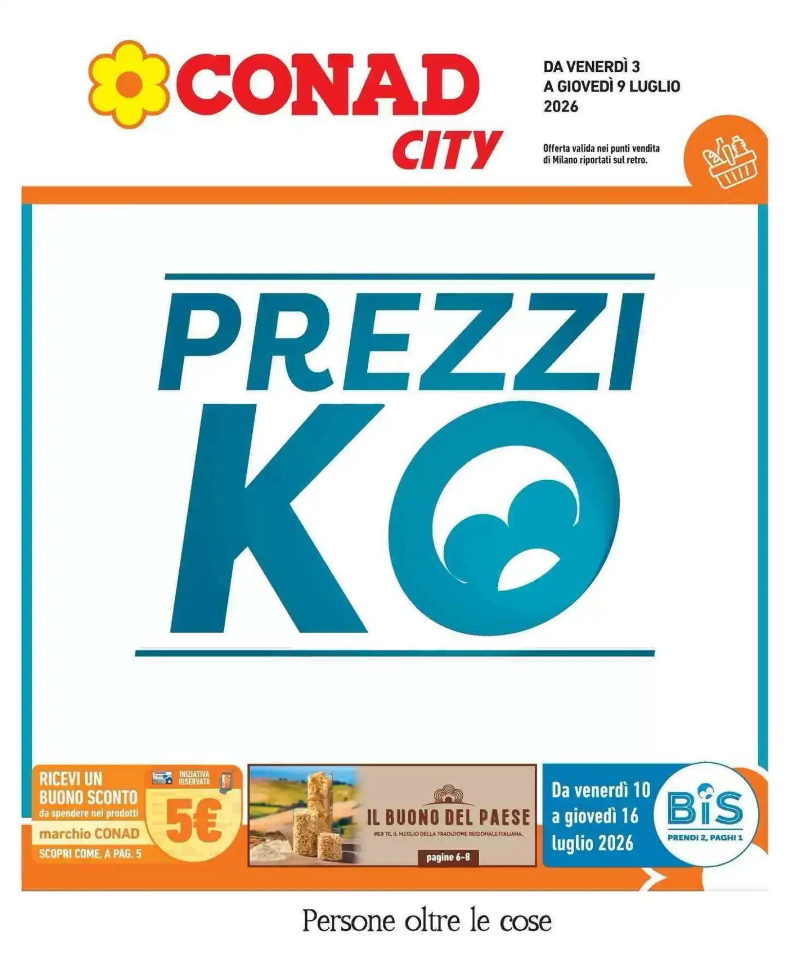 Copertina Conad City - Volantino Conad City