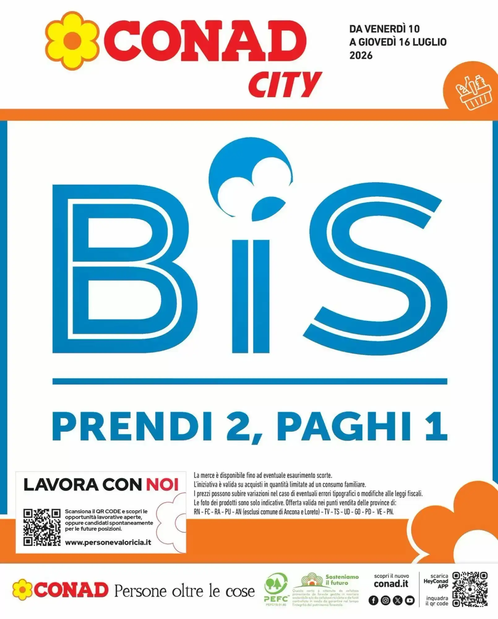 Copertina Conad City - Volantino Conad City