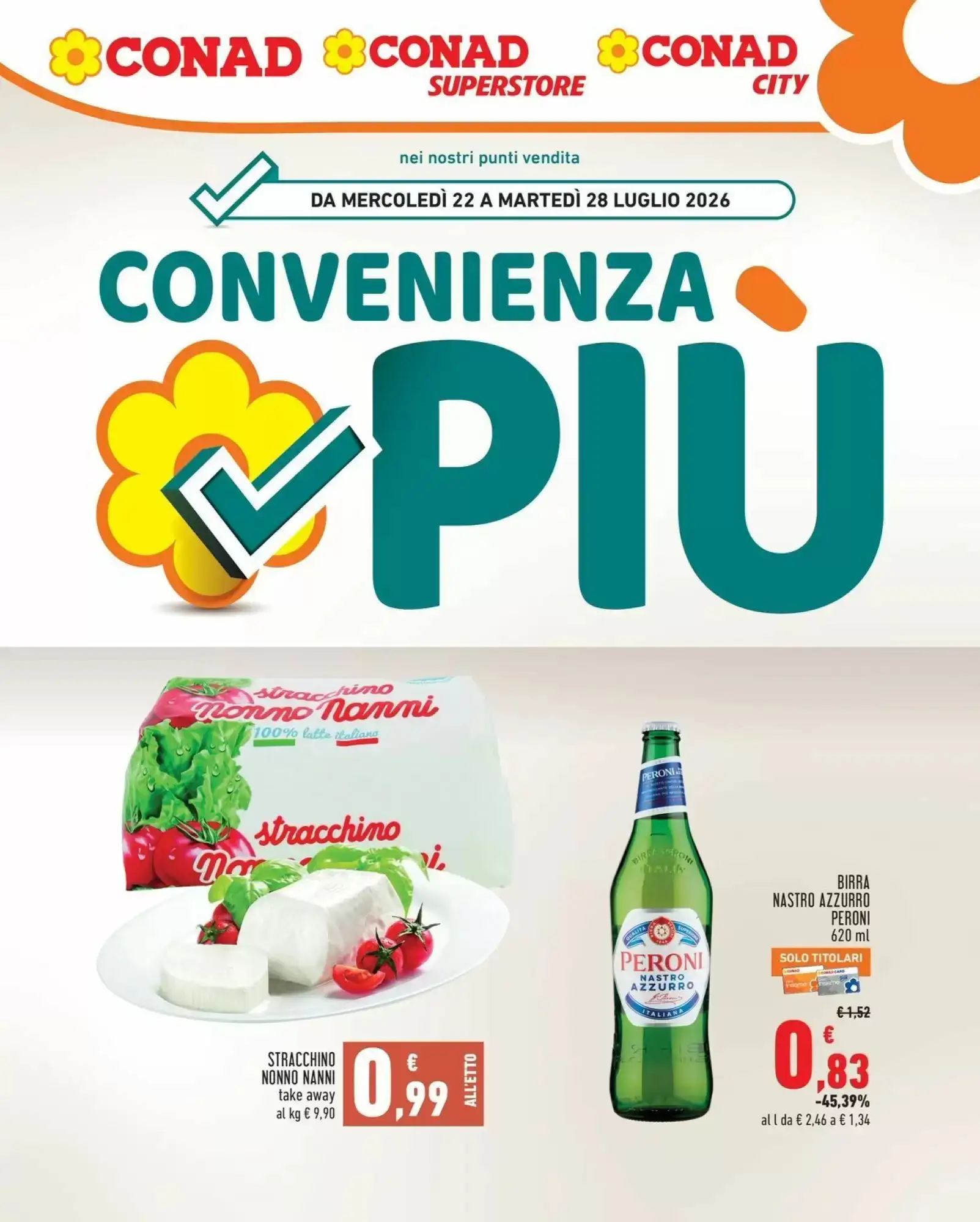 Copertina Conad City - Volantino Conad City