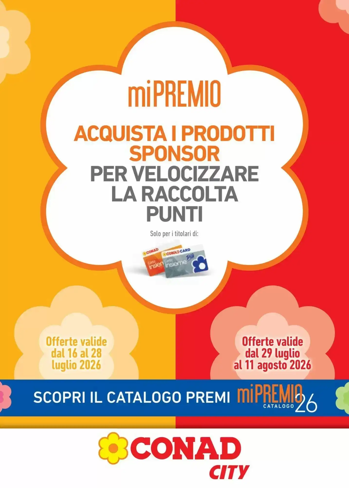 Copertina Conad City - Volantino Conad City