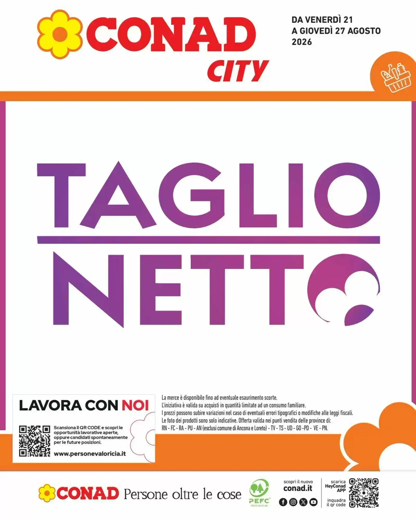 Copertina Conad City - Volantino Conad City