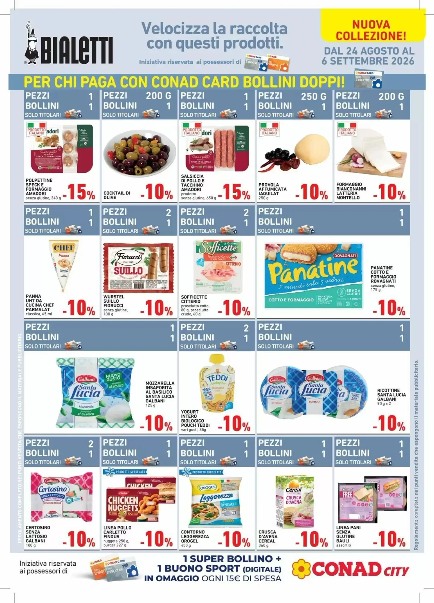 Copertina Conad City - Volantino Conad City