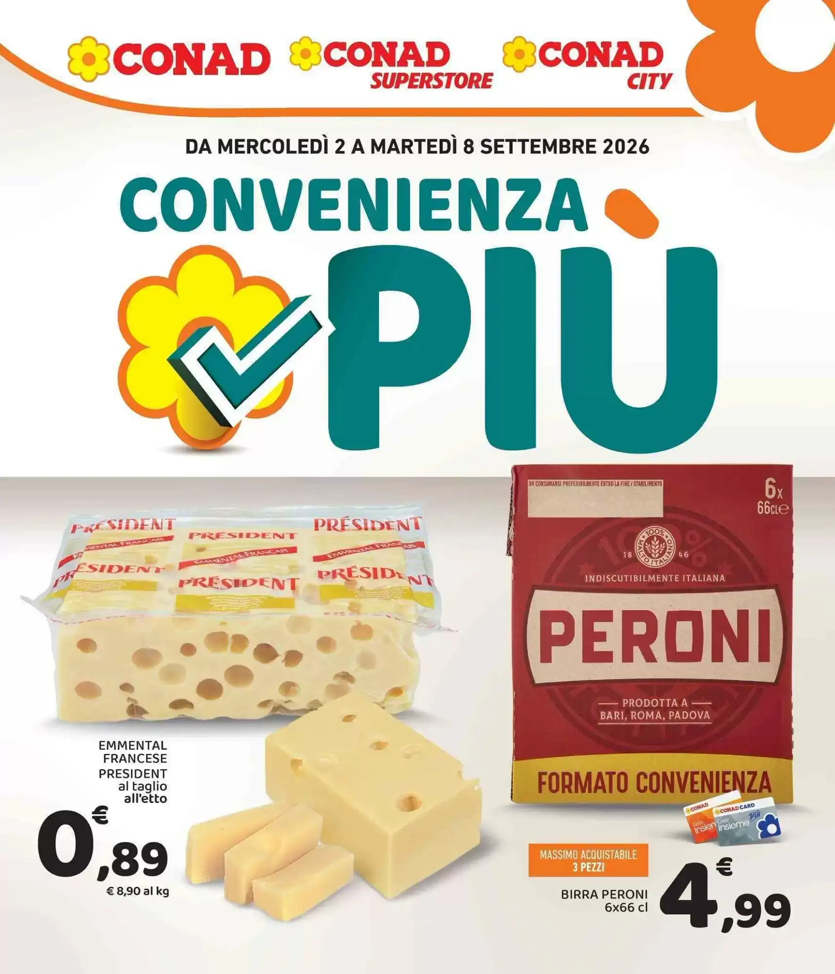 Copertina Conad City - Volantino Conad City