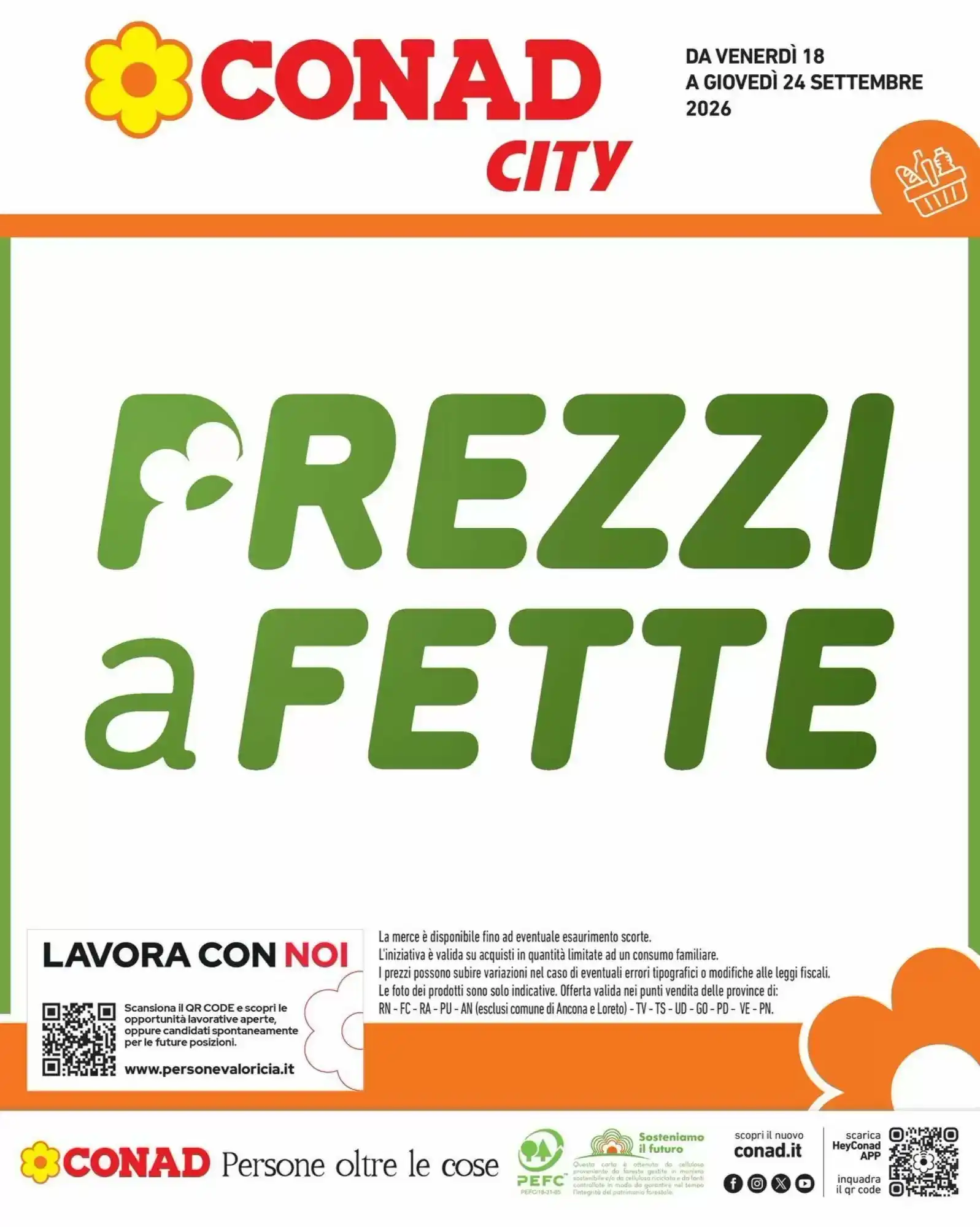 Copertina Conad City - Volantino Conad City