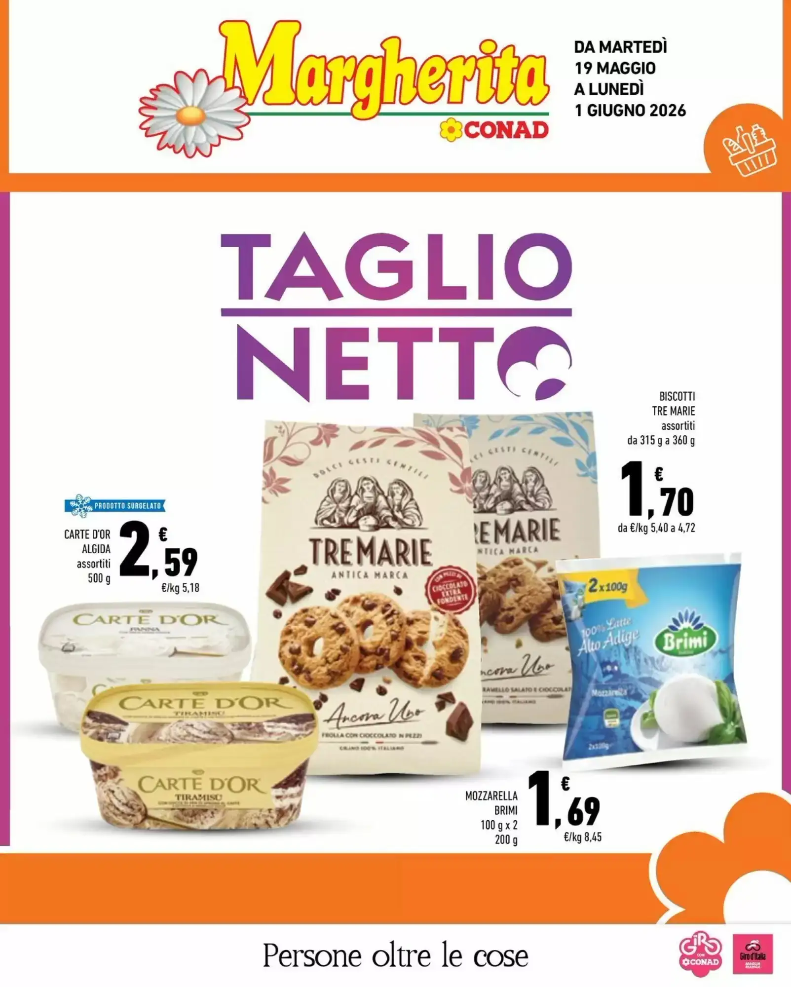 Copertina Conad Margherita - Volantino Conad Margherita