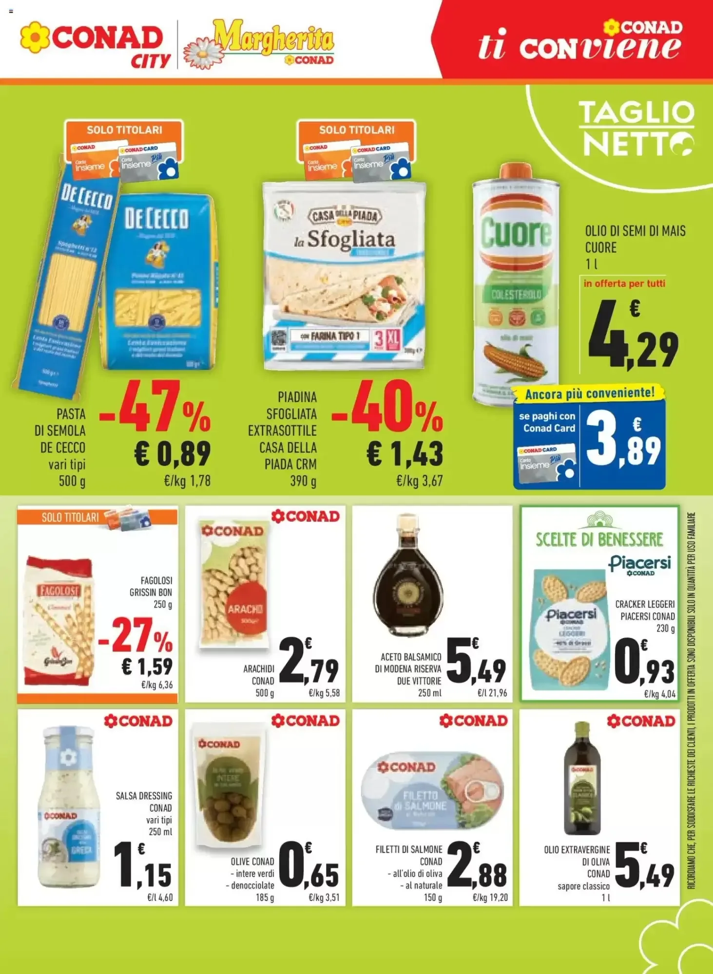 Volantino Conad Margherita Volantino Conad Margherita pagina 9
