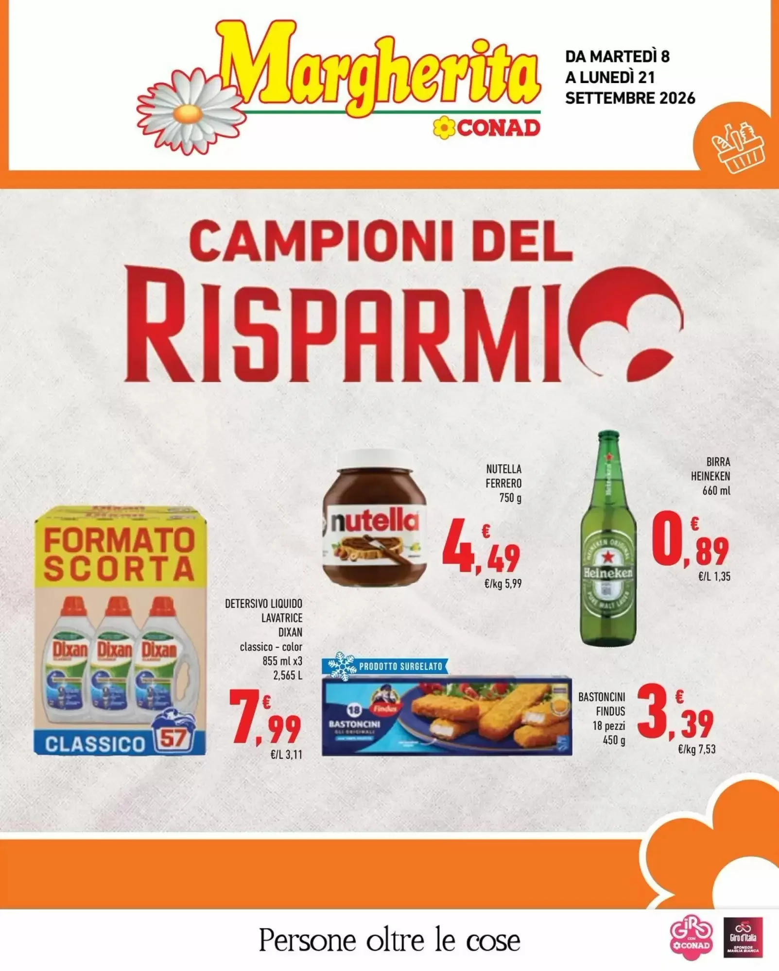 Copertina Conad Margherita - Volantino Conad Margherita