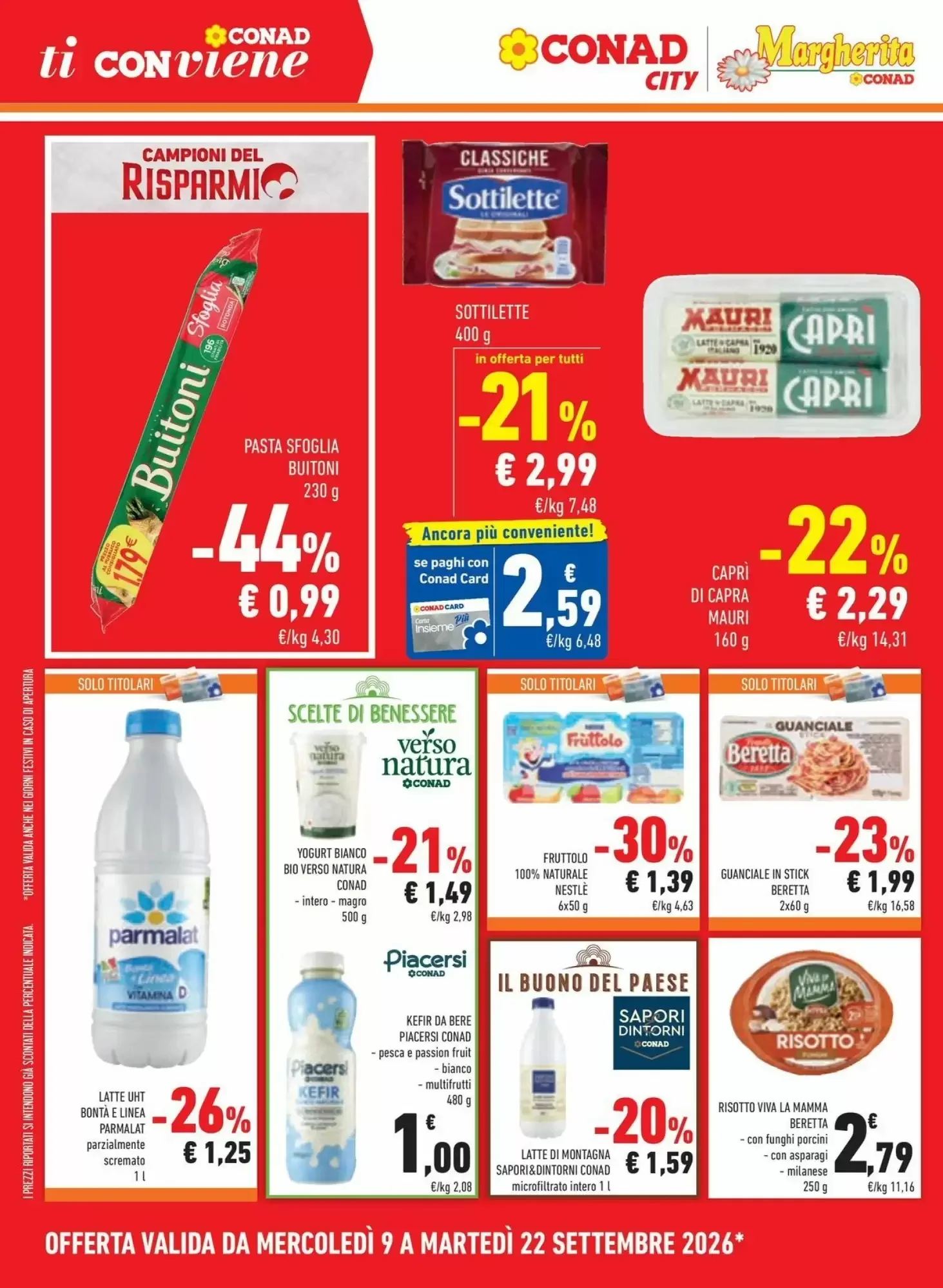 Volantino Conad Margherita Volantino Conad Margherita pagina 4