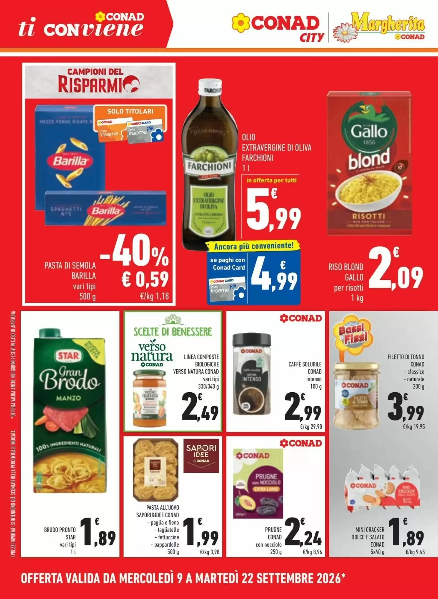 Volantino Conad Margherita Volantino Conad Margherita pagina 6
