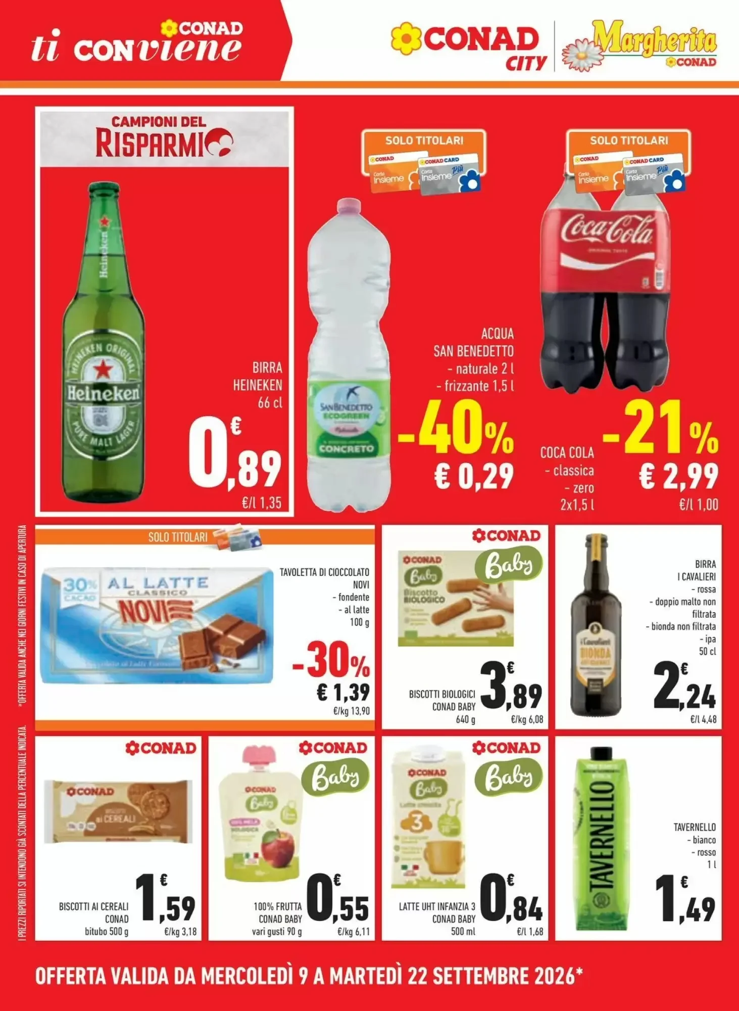 Volantino Conad Margherita Volantino Conad Margherita pagina 8