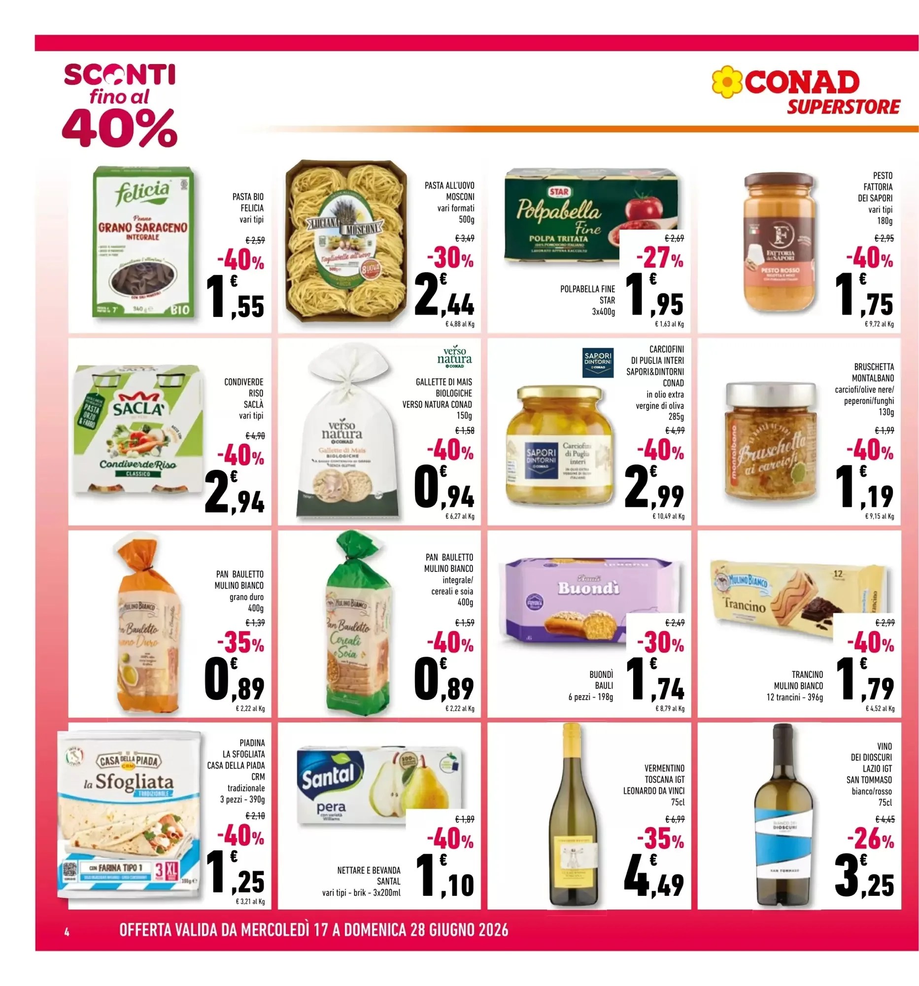 Volantino Conad Superstore Volantino Conad Superstore pagina 4