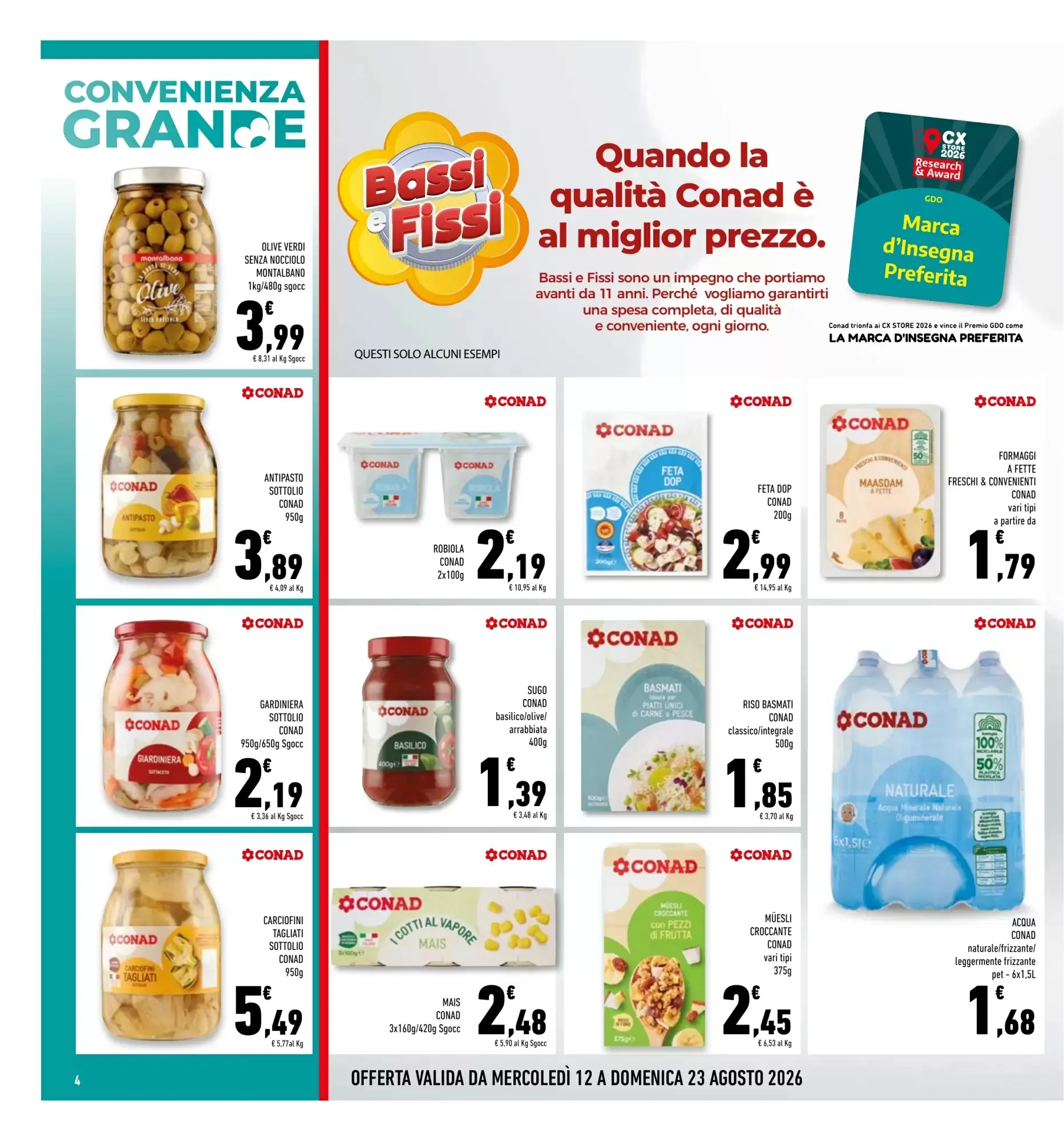 Volantino Conad Superstore Volantino Conad Superstore pagina 4