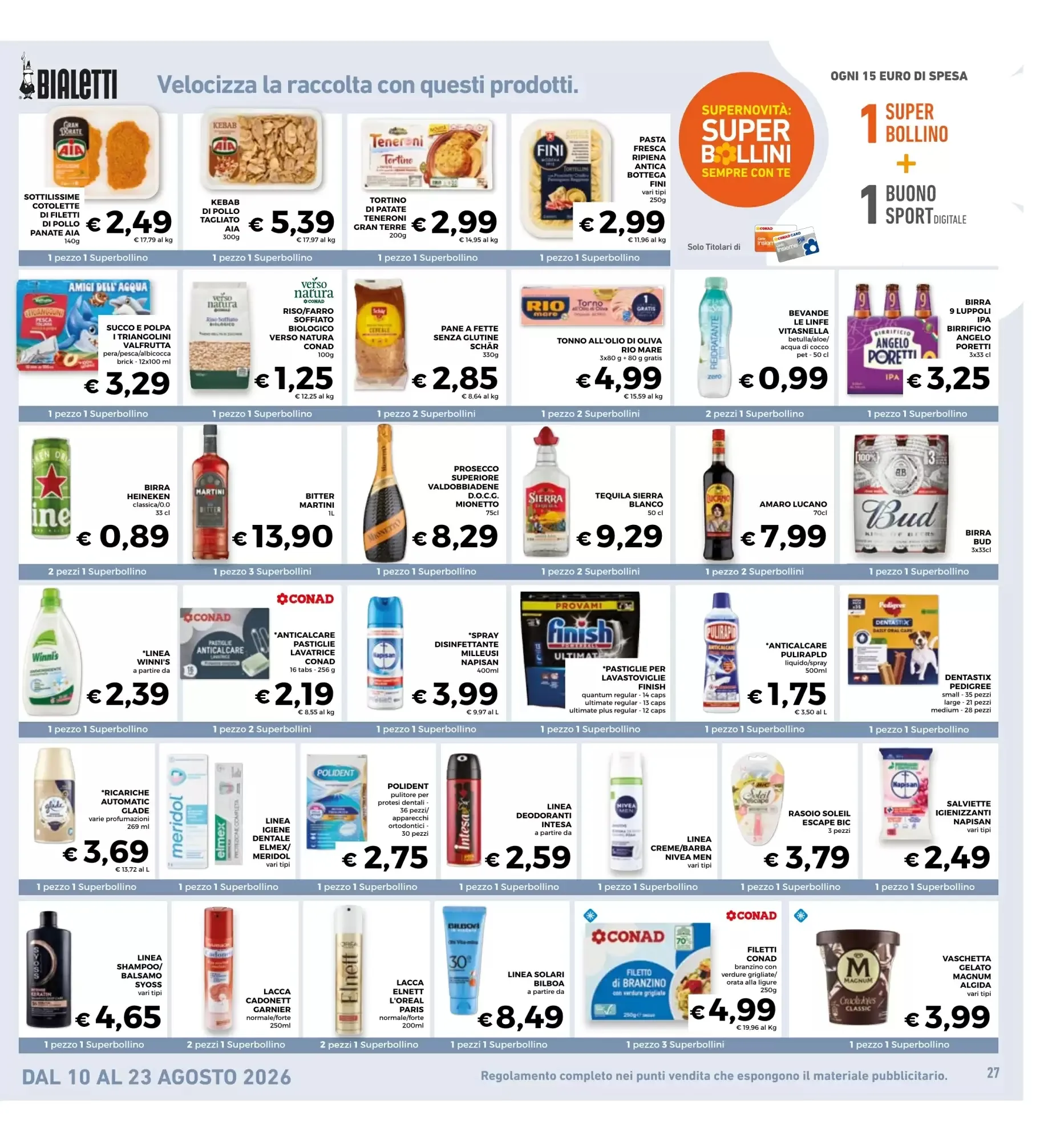 Volantino Conad Superstore Volantino Conad Superstore pagina 27