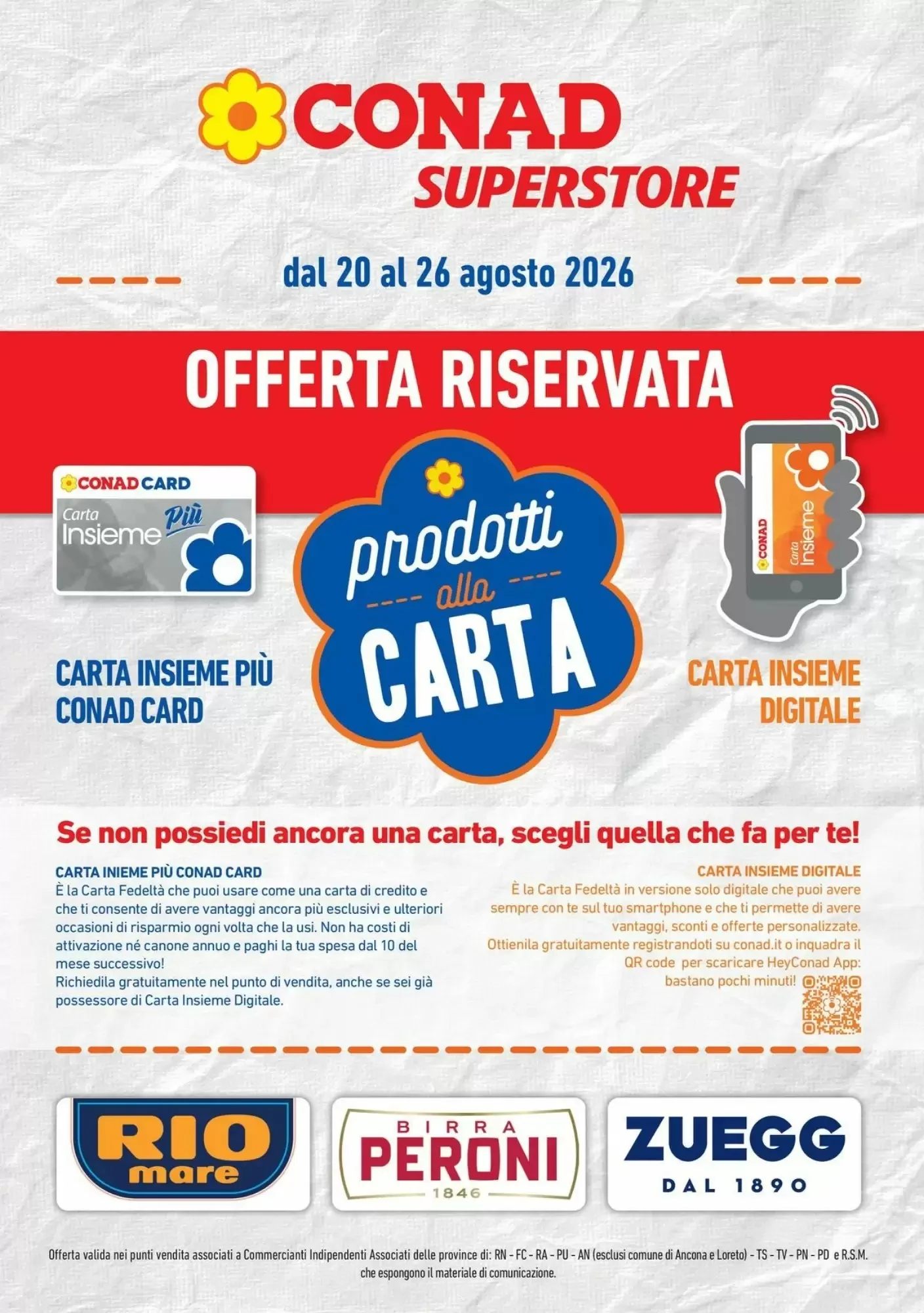 Copertina Conad Superstore - Volantino Conad Superstore