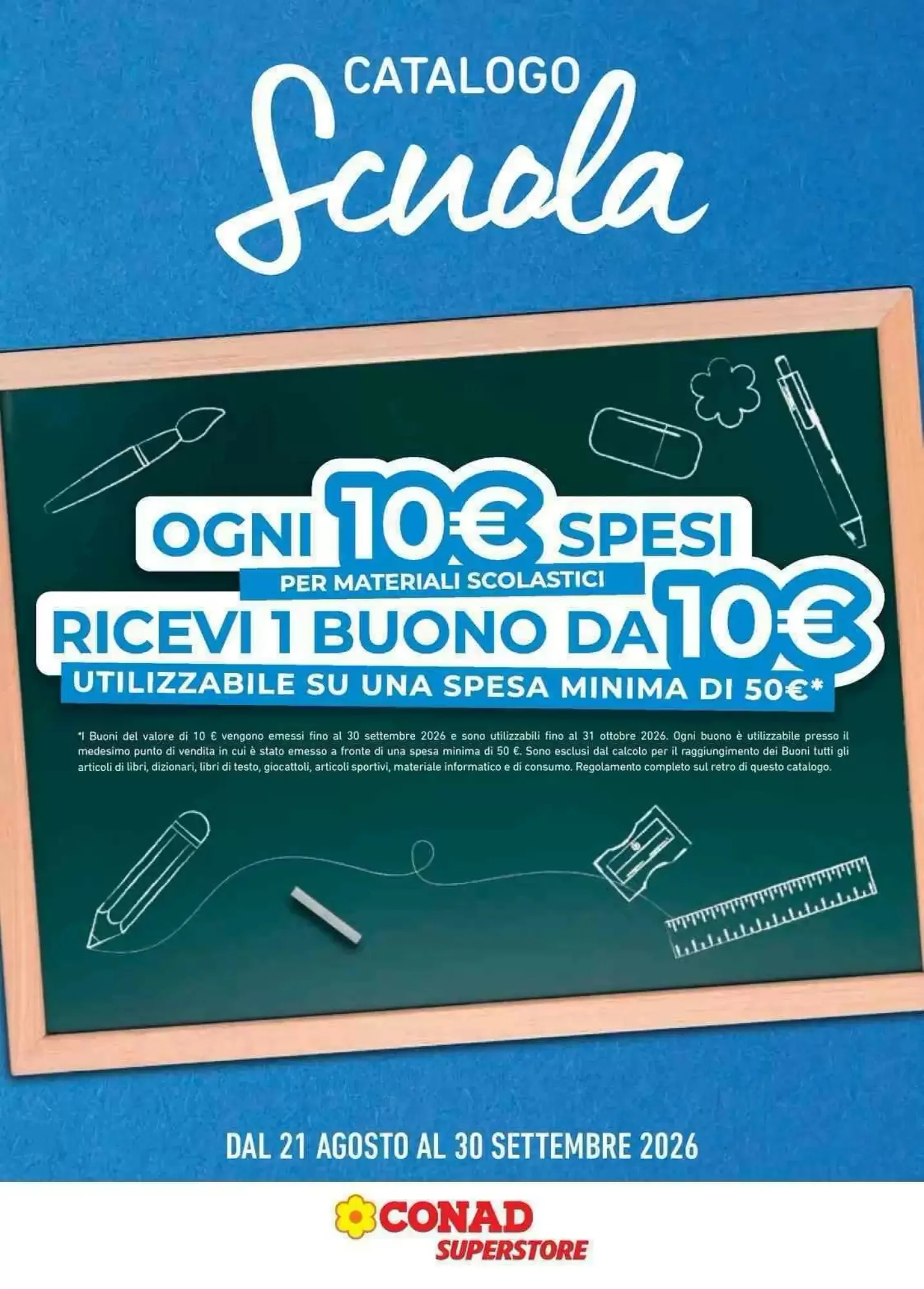 Copertina Conad Superstore - Volantino Conad Superstore