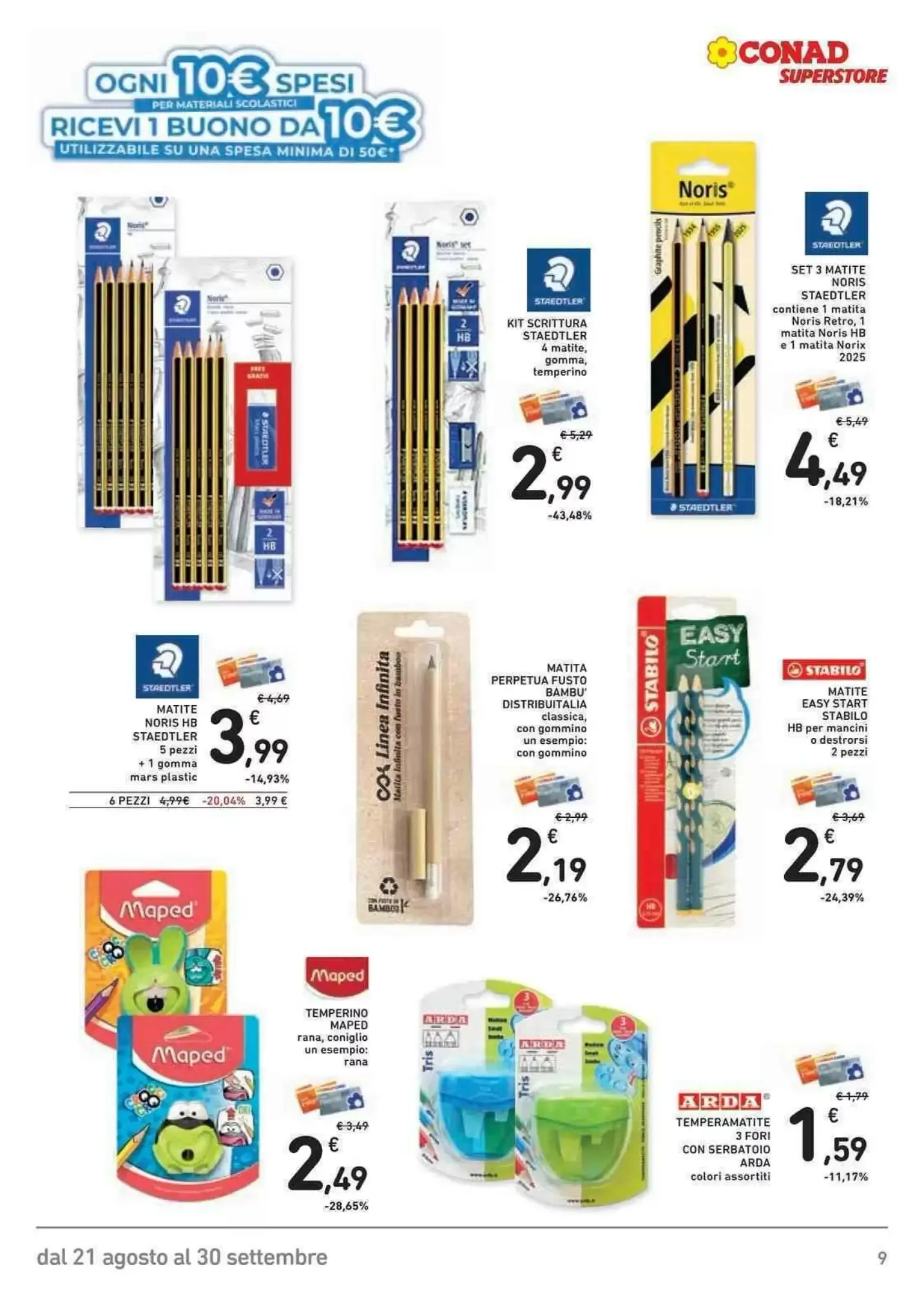 Volantino Conad Superstore Volantino Conad Superstore pagina 9