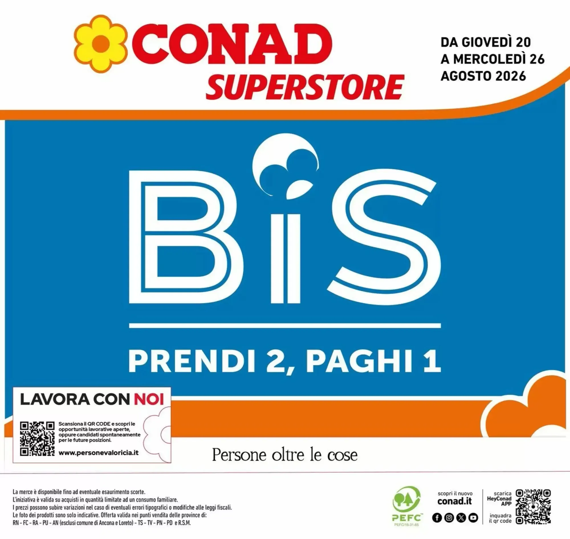 Copertina Conad Superstore - Volantino Conad Superstore