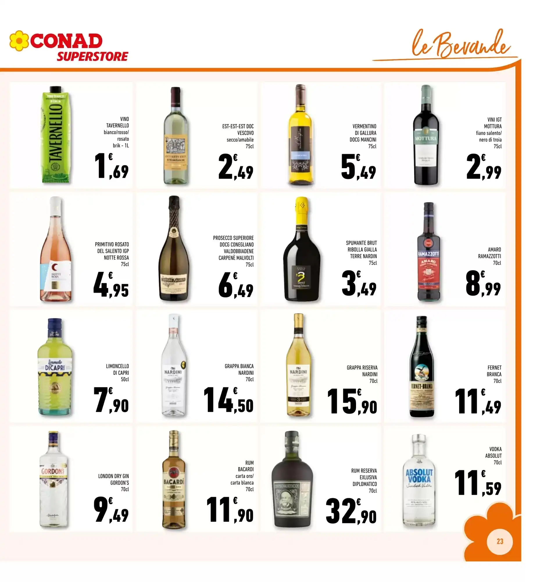 Volantino Conad Superstore Volantino Conad Superstore pagina 23