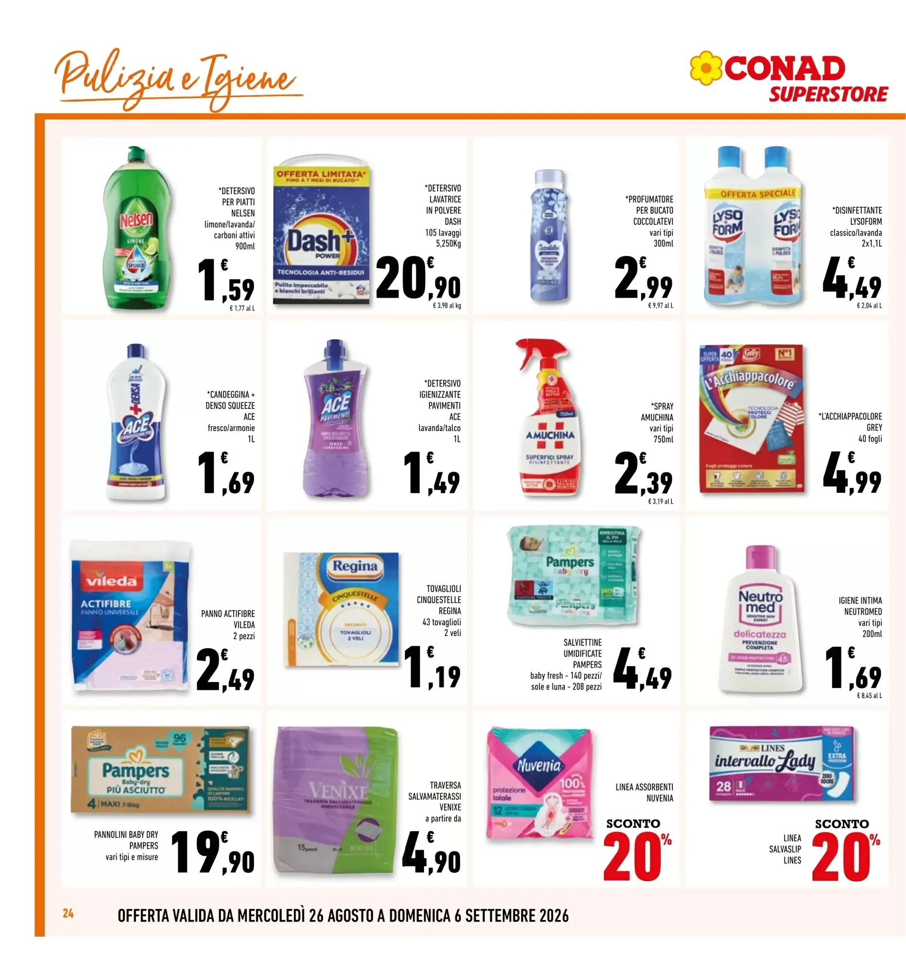 Volantino Conad Superstore Volantino Conad Superstore pagina 24