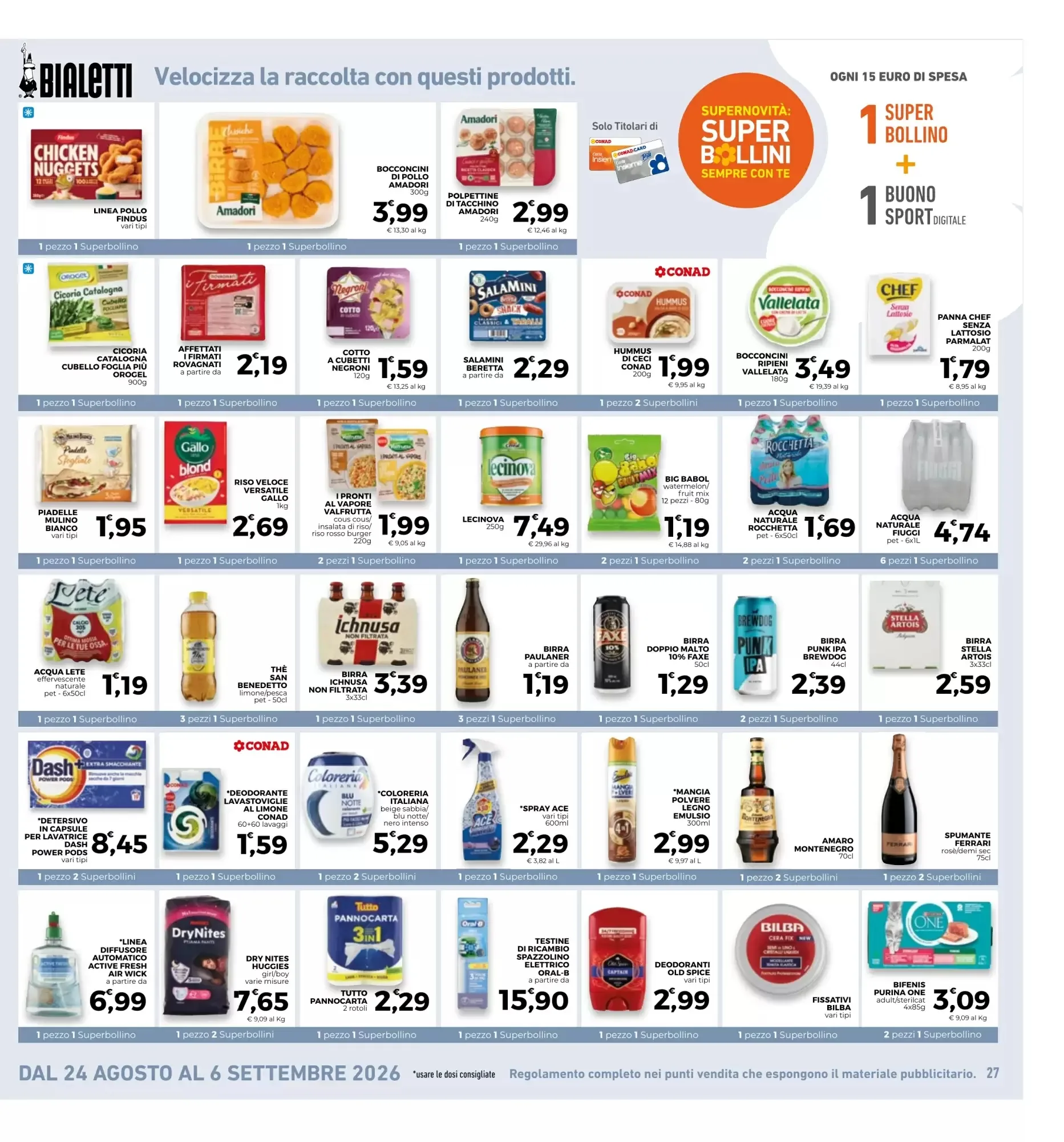 Volantino Conad Superstore Volantino Conad Superstore pagina 27