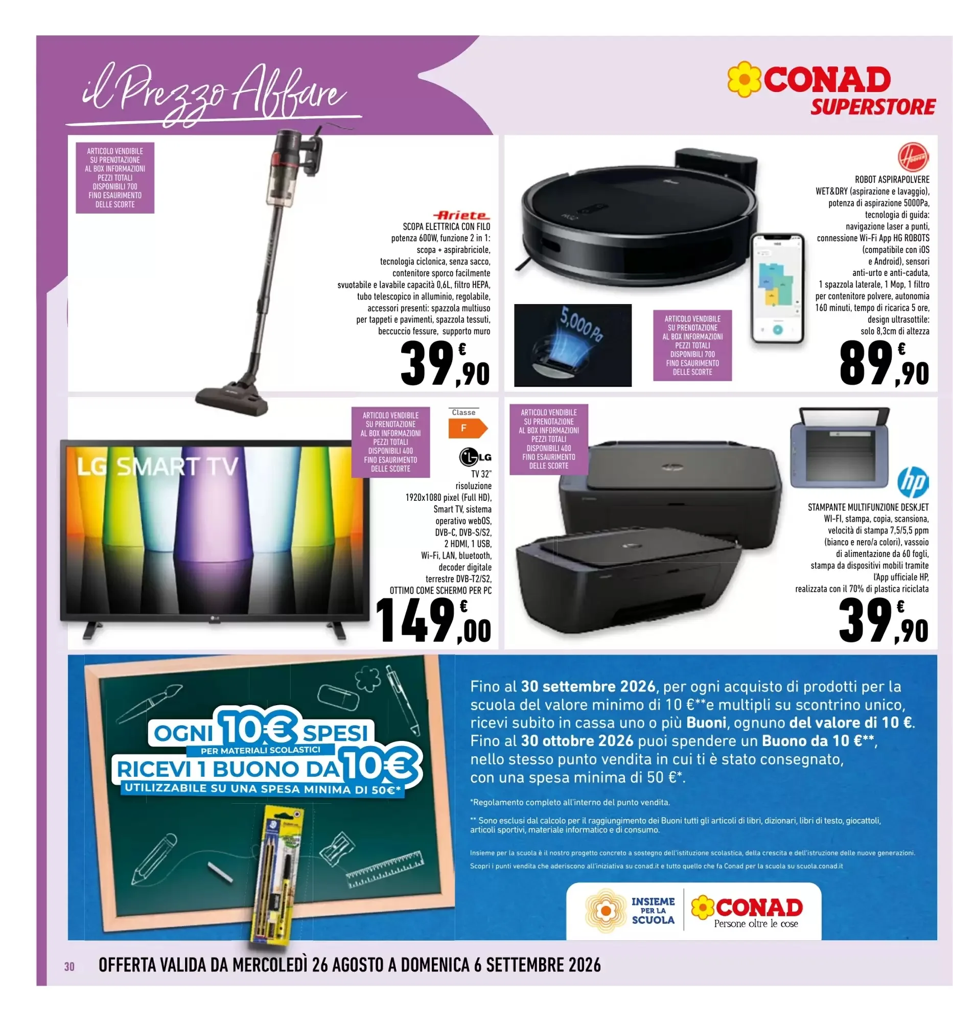 Volantino Conad Superstore Volantino Conad Superstore pagina 30
