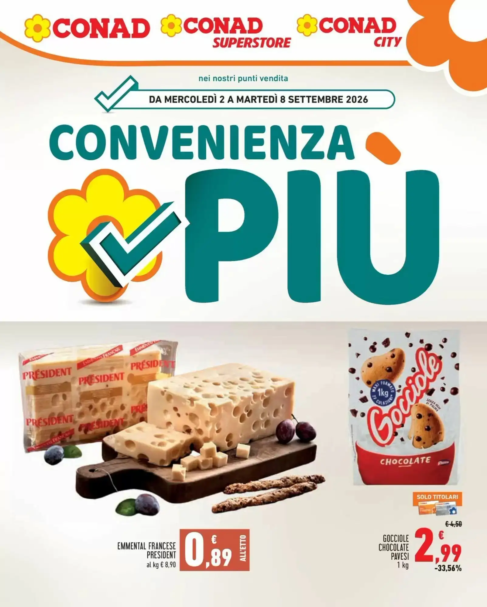 Copertina Conad Superstore - Volantino Conad Superstore