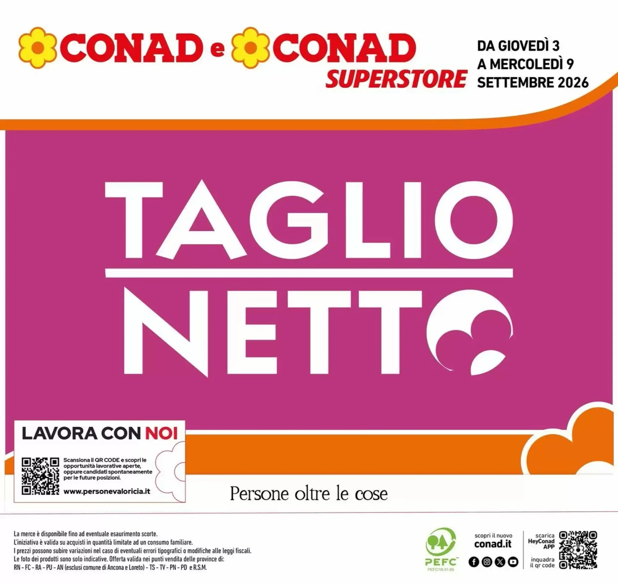 Copertina Conad Superstore - Volantino Conad Superstore