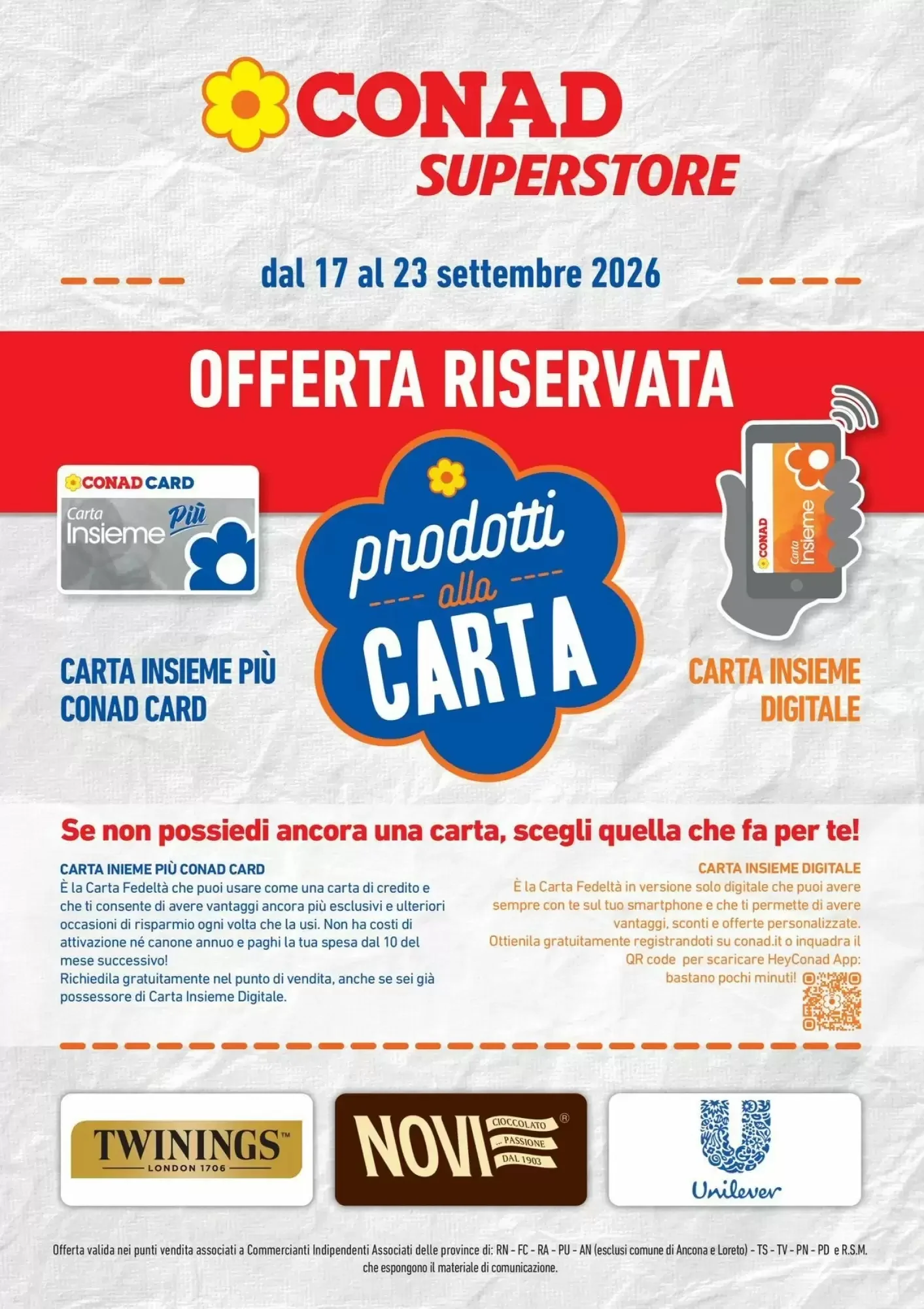 Copertina Conad Superstore - Volantino Conad Superstore