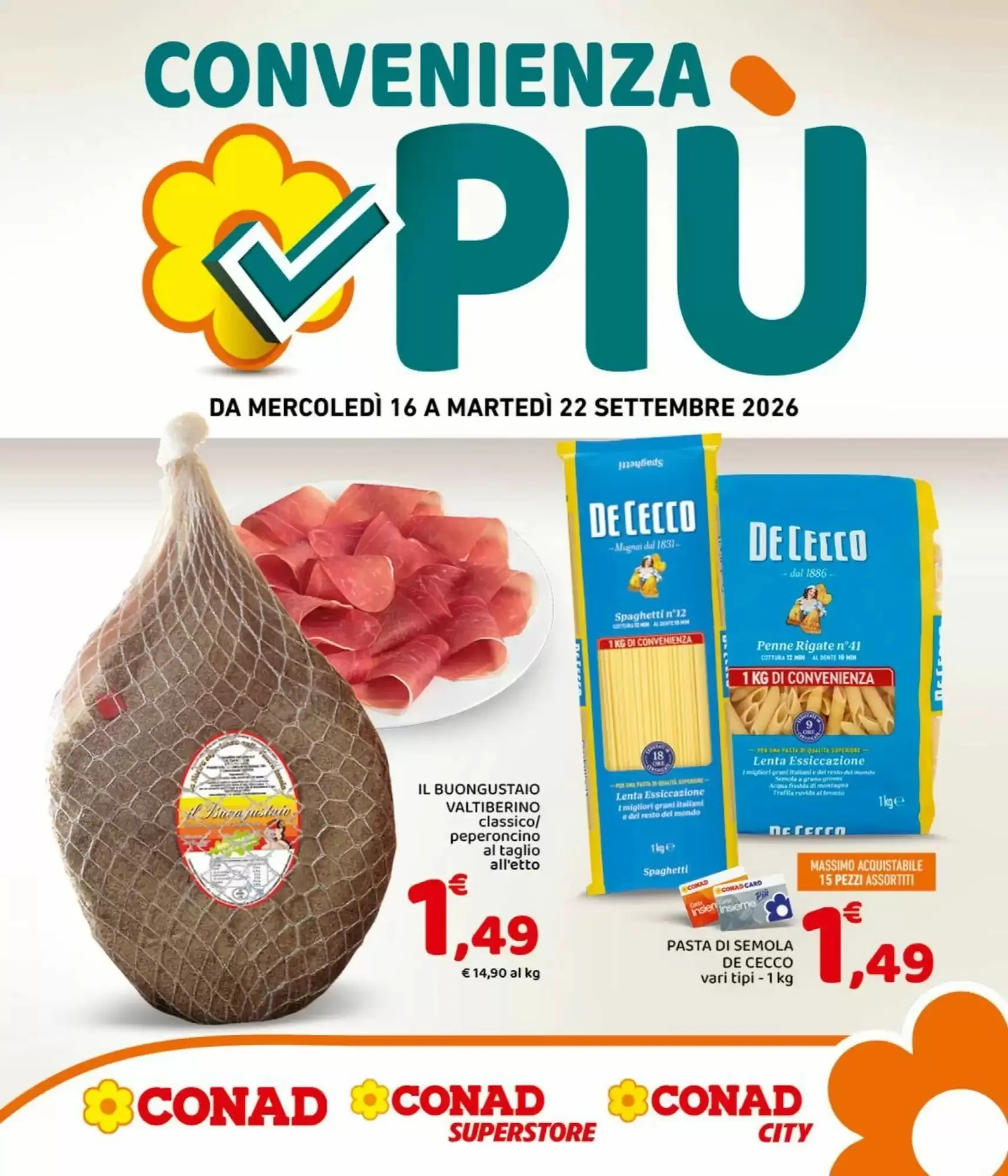 Copertina Conad Superstore - Volantino Conad Superstore